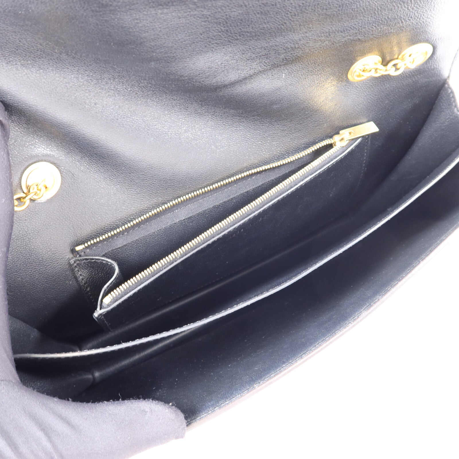 CELINE 牛皮皮革Pocket Envelope WOC鏈帶肩背袋