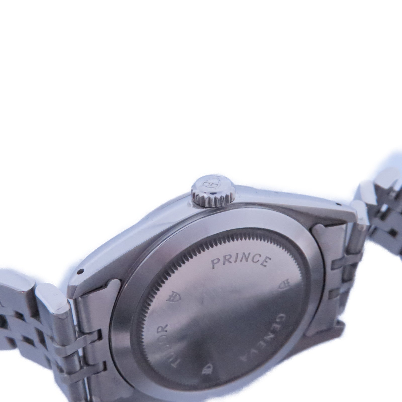 TUDOR Prince Date不鏽鋼手錶自動機芯銀色
