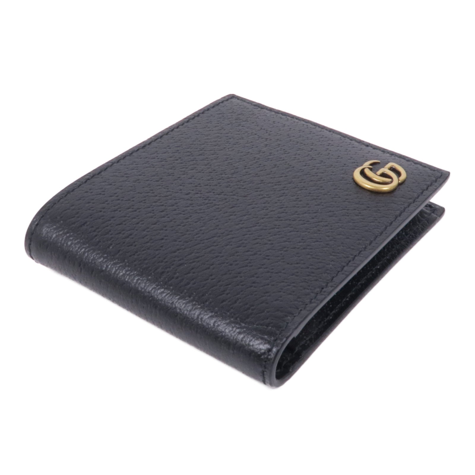 GUCCI 牛皮皮革GG Marmont Wallet金扣錢包