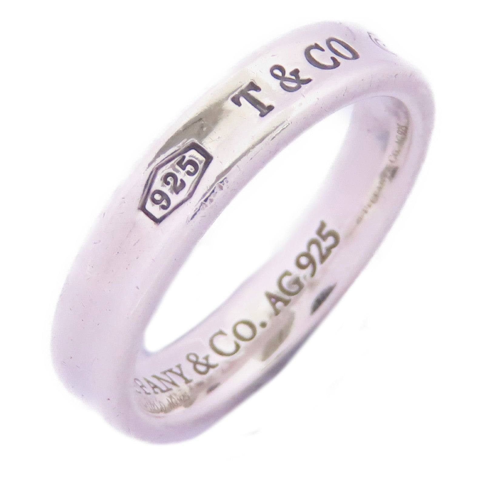 TIFFANY＆CO 925純銀1837 Ring戒指US#6.75