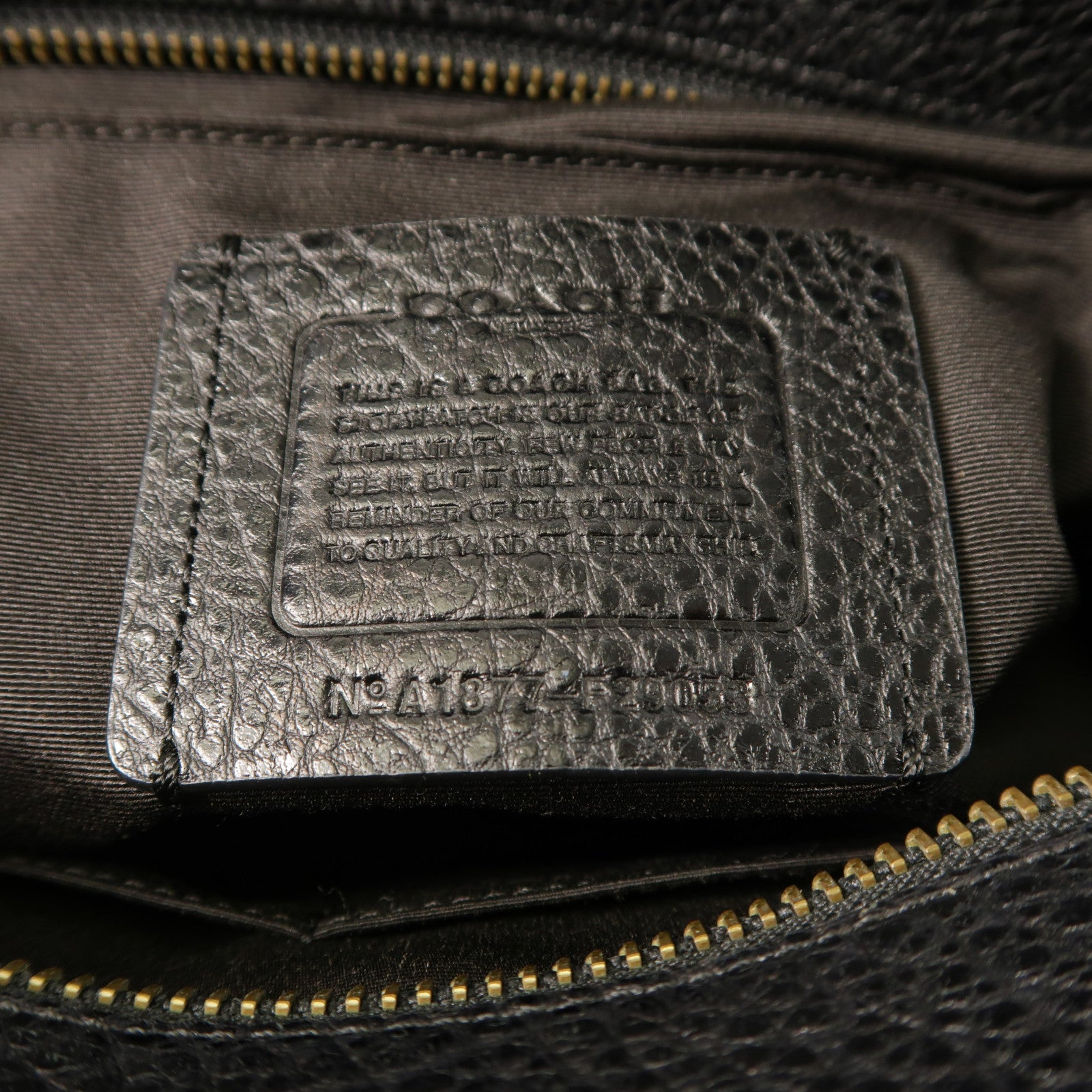 COACH 牛皮皮革Tote Bag肩背袋