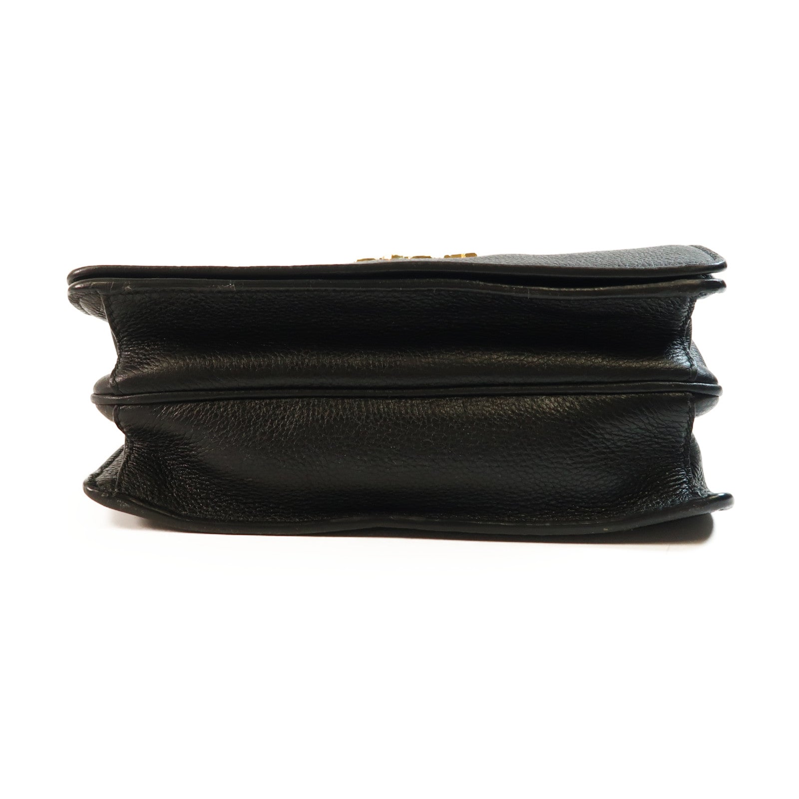 PRADA 牛皮皮革Shoulder Bag金扣肩背袋