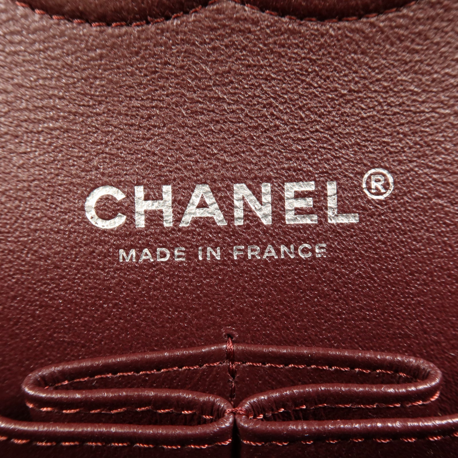 CHANEL 羊皮皮革Classic 25銀扣鏈帶肩背袋