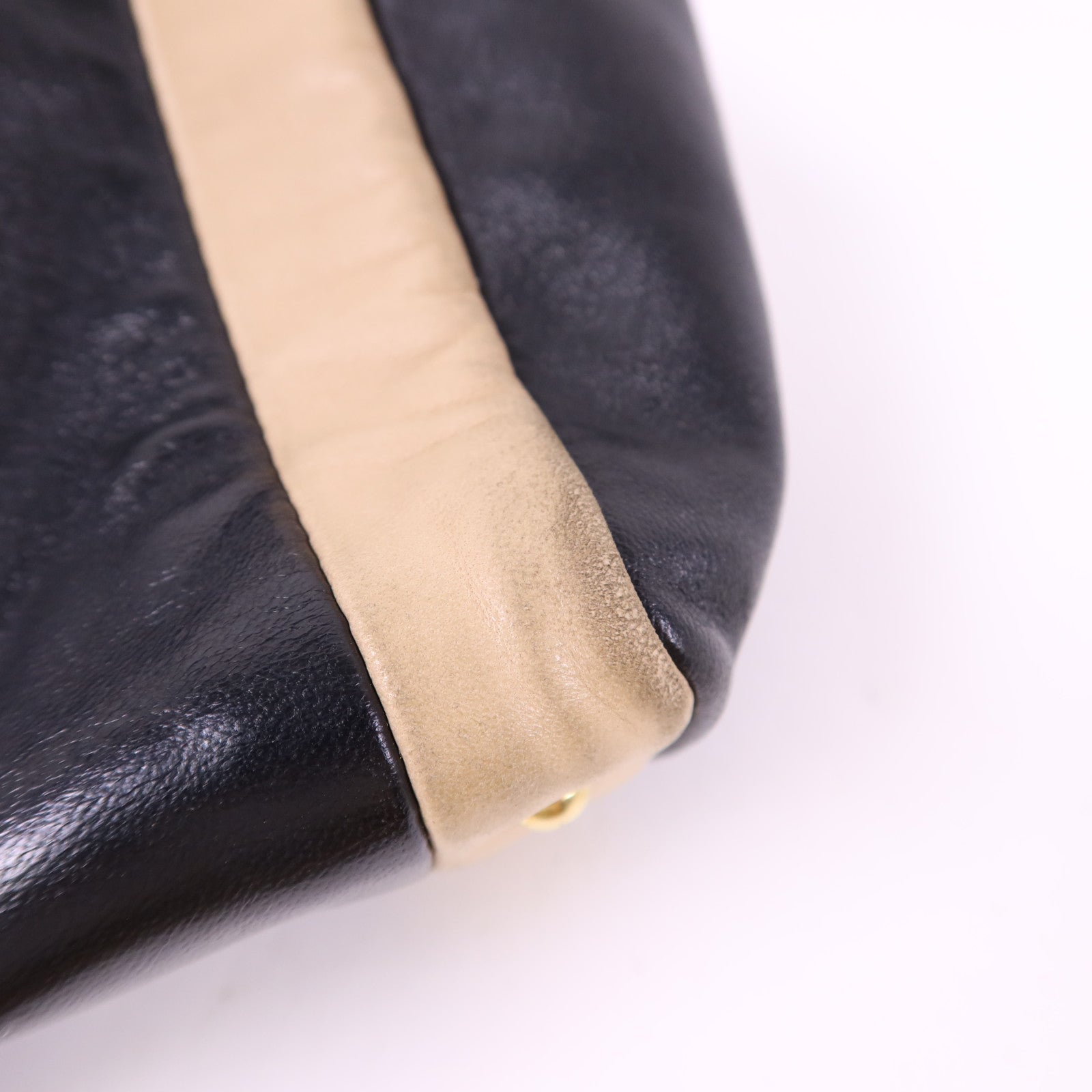 CHANEL 羊皮皮革Shoulder Bag金扣肩背袋