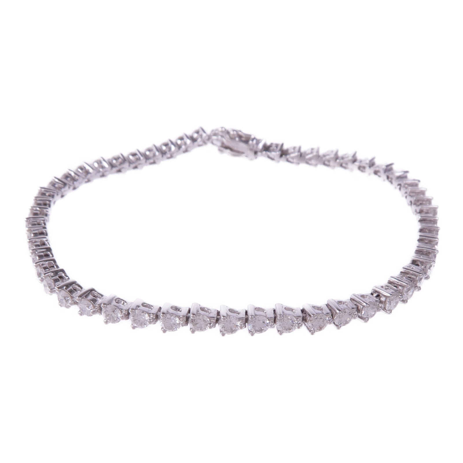 JEWELRY 18K白金Diamond Bracelet鑽石手鏈
