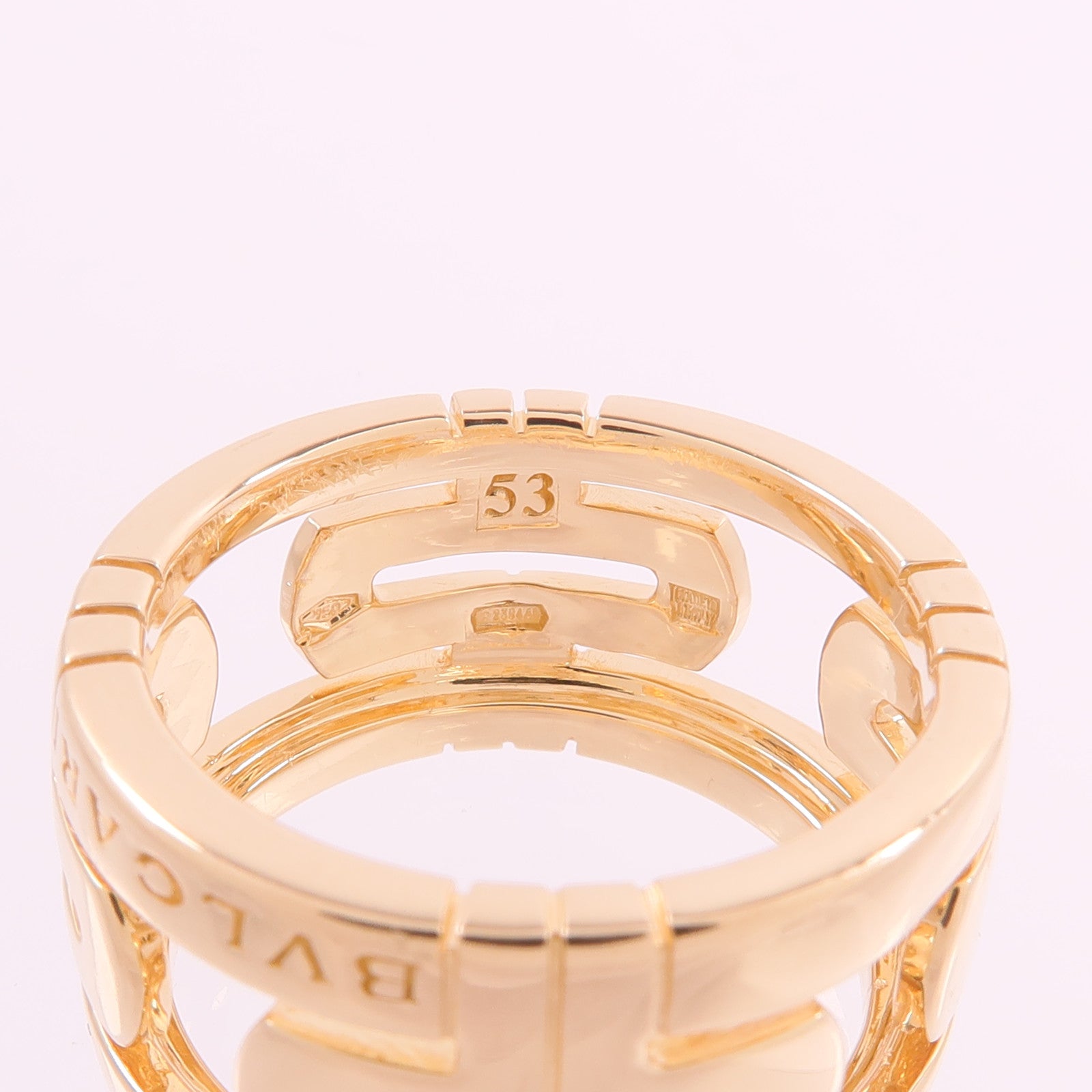 BVLGARI 18K黃金Parentesi Ring戒指