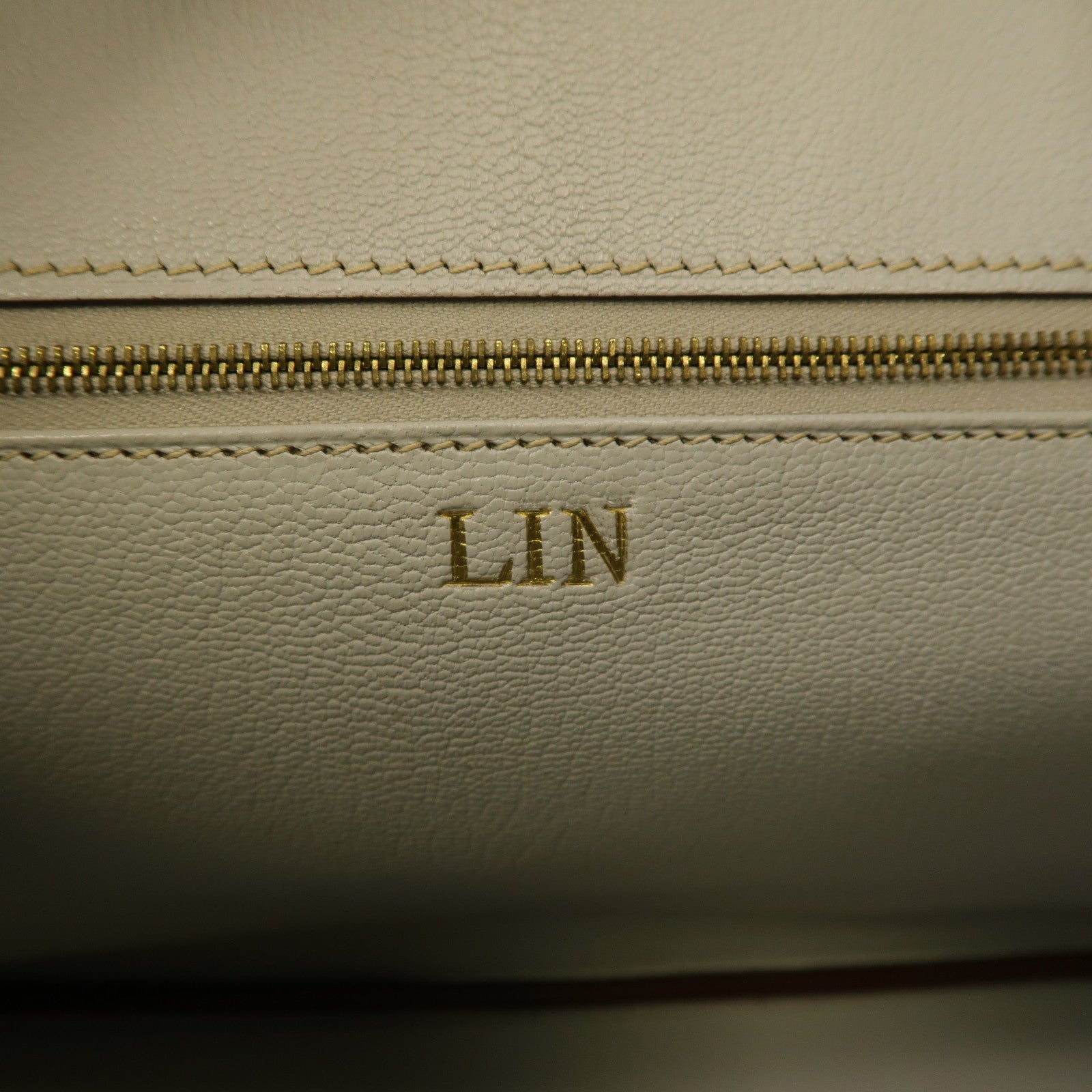 HERMES Chevre皮革Birkin 30金扣手挽袋大象灰色