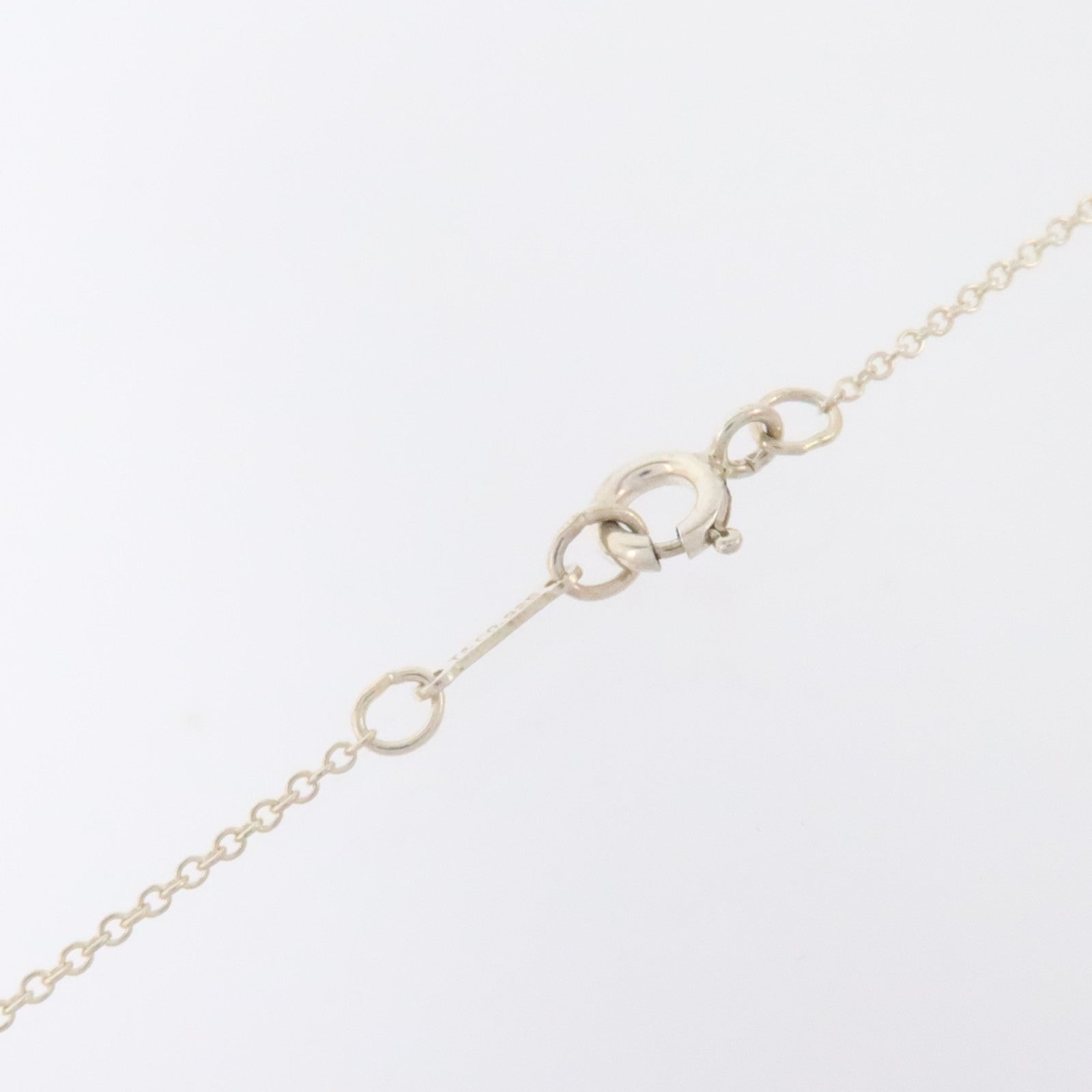 TIFFANY＆CO 925純銀Elsa Peretti Cross Necklace項鏈