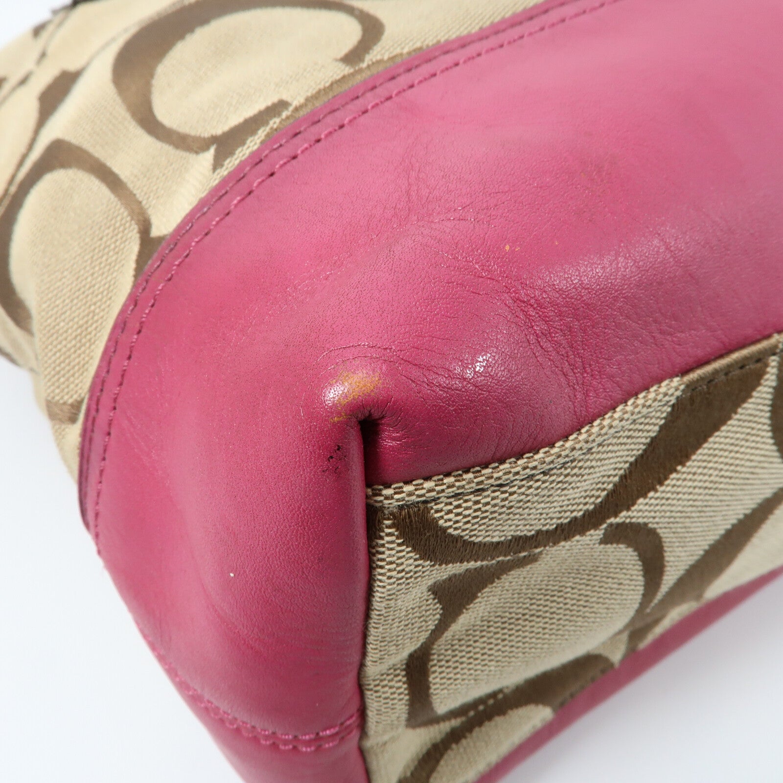 COACH 帆布Legacy Signature Duffle肩背袋