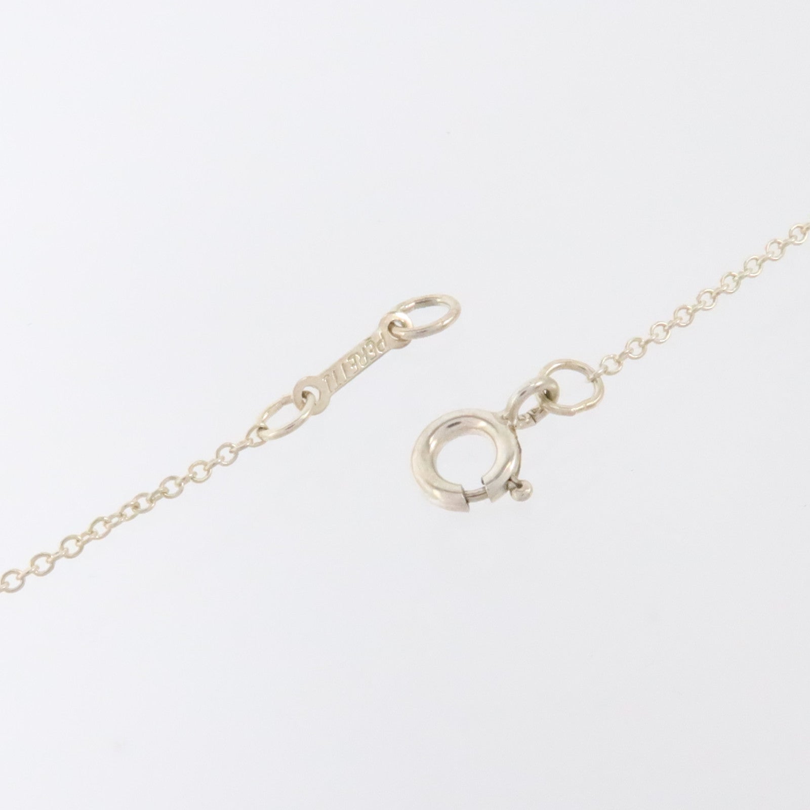 TIFFANY＆CO 925純銀Elsa Peretti Cross Necklace項鏈