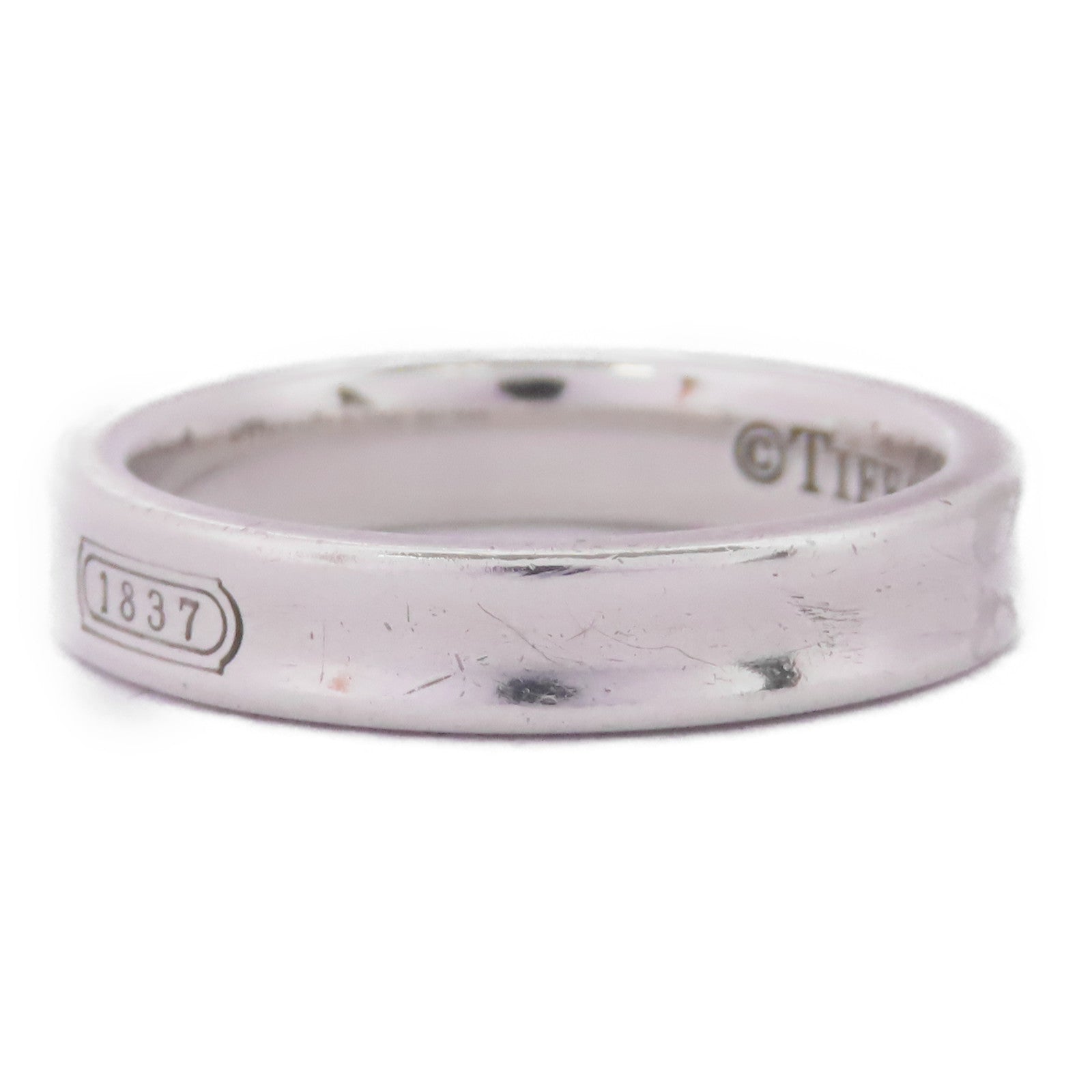 TIFFANY＆CO 925純銀1837 Ring戒指US#6.75
