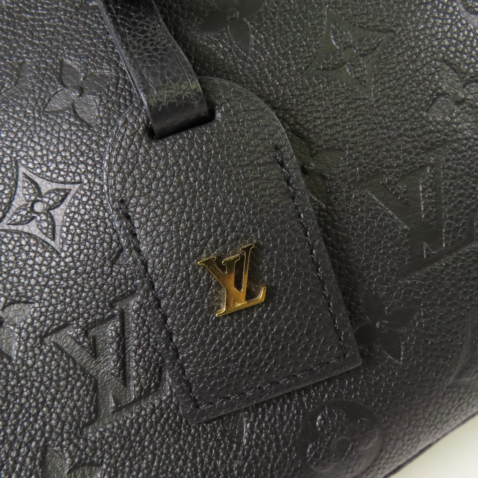 LOUIS VUITTON LV GHW Boite Chapeau Shoulder Bag M45649 Monogram Empreinte Black