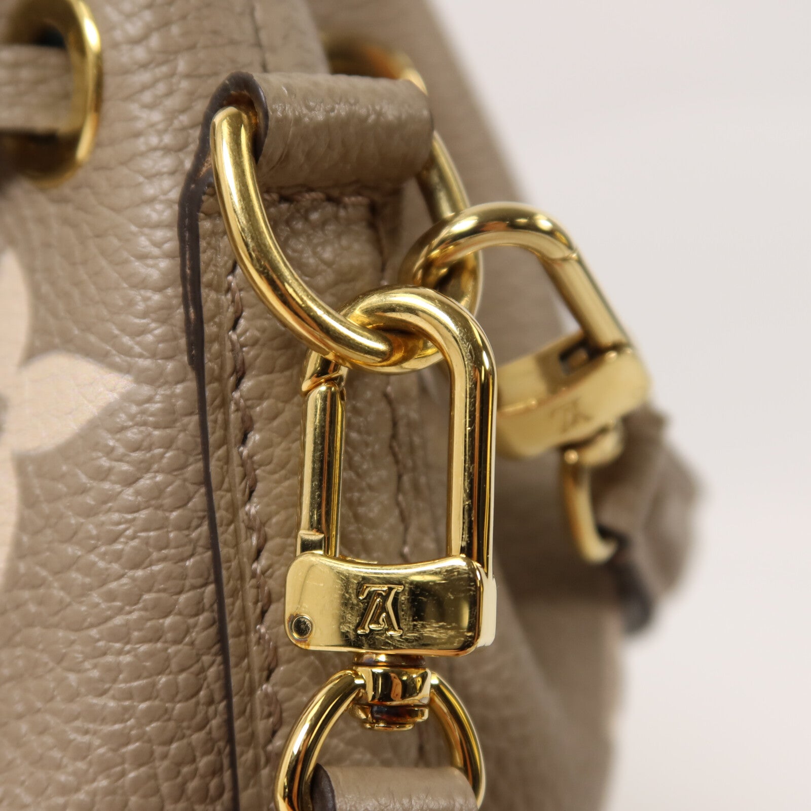 LOUIS VUITTON Monogram Empreinte Nano Noe手挽肩背兩用袋