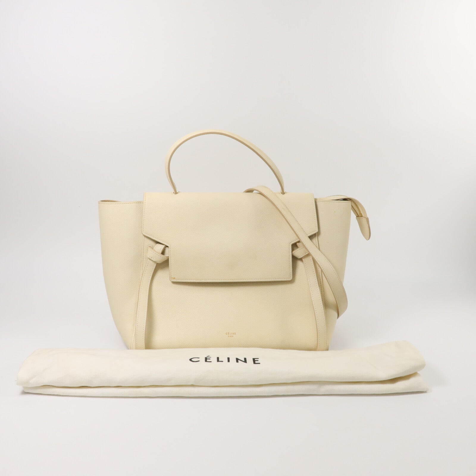 CELINE 牛皮皮革Micro Belt Bag手挽肩背兩用袋