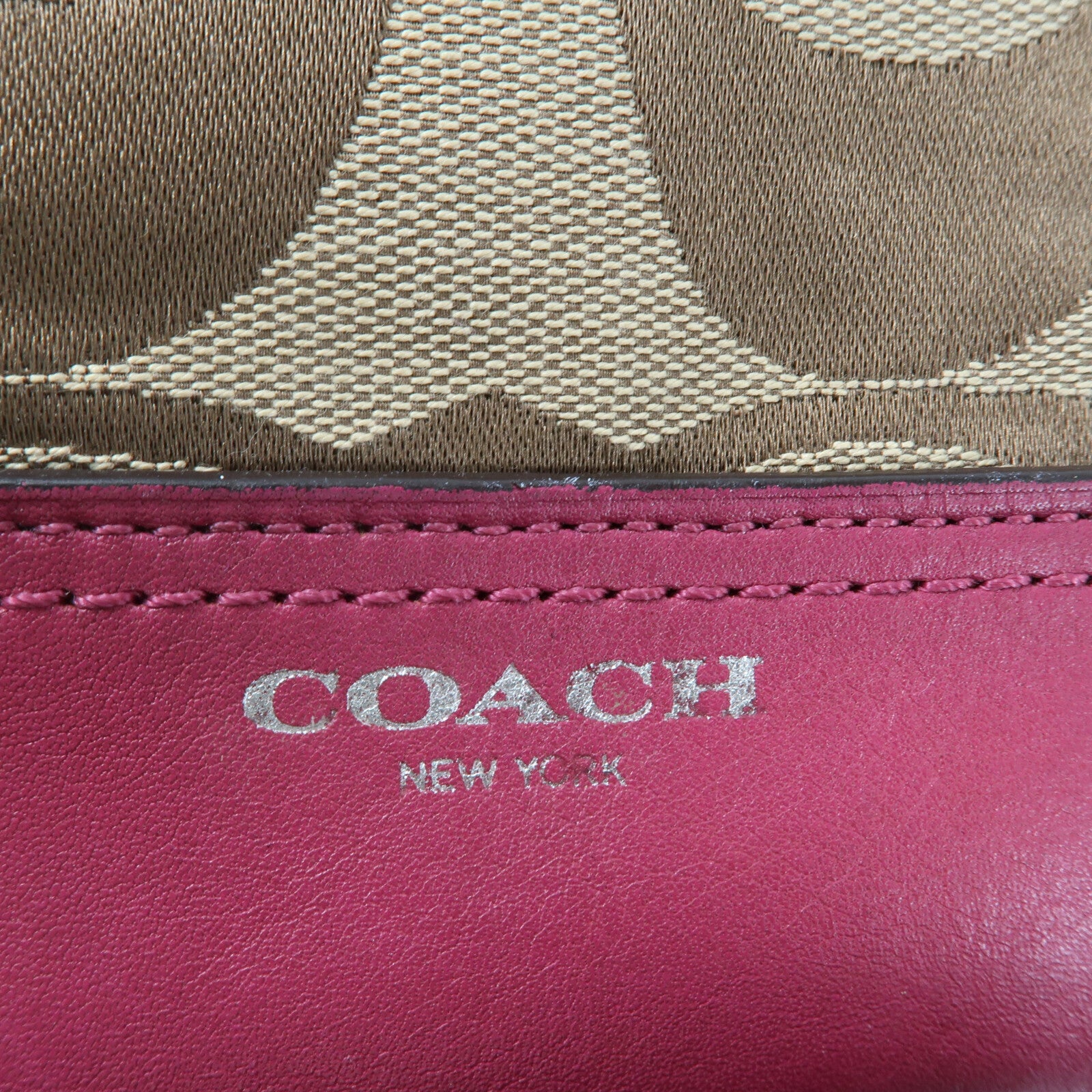 COACH 帆布Legacy Signature Duffle肩背袋