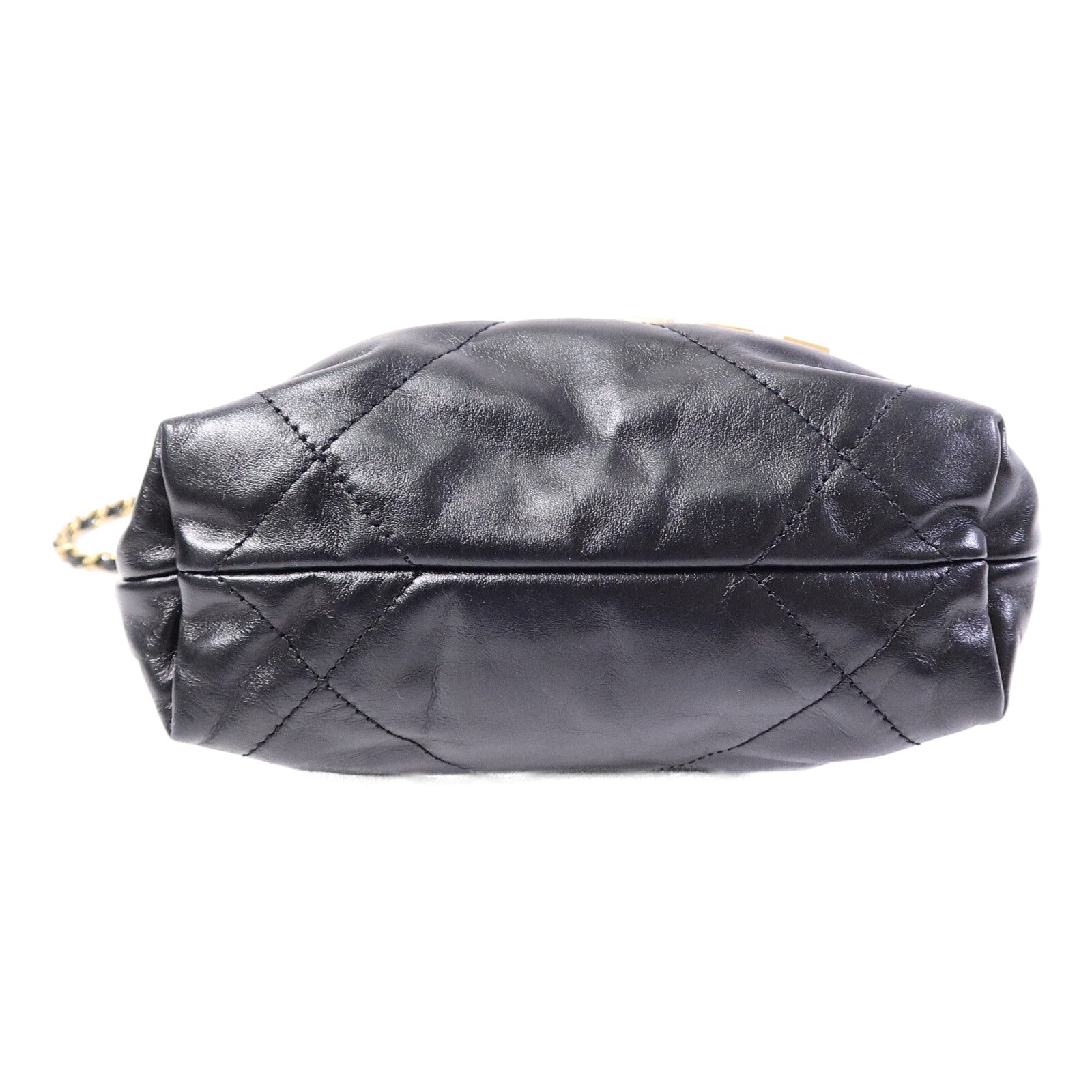 CHANEL 牛皮皮革Chanel 22 Mini鏈帶肩背袋