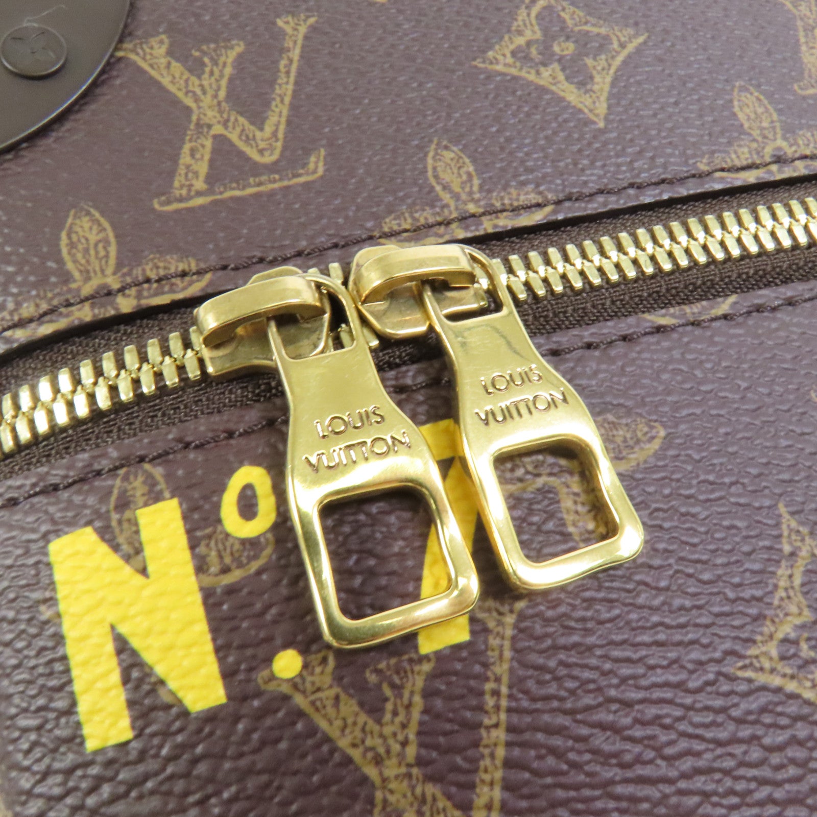 LOUIS VUITTON Monogram Vertical Box Trunk金扣手挽肩背兩用袋