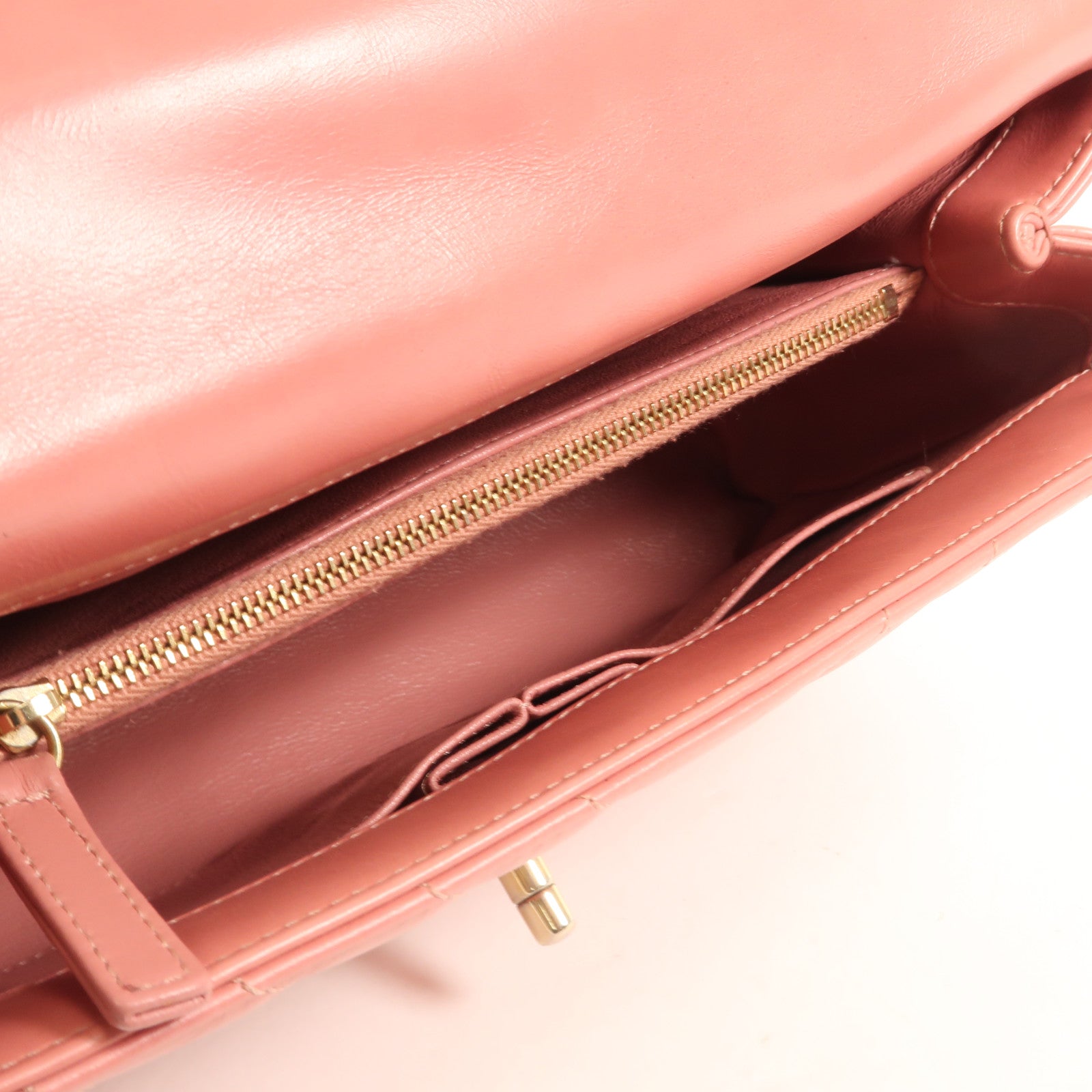 CHANEL 牛皮/蜥蝪皮革Coco Handle Medium金扣鏈帶手挽肩背兩用袋