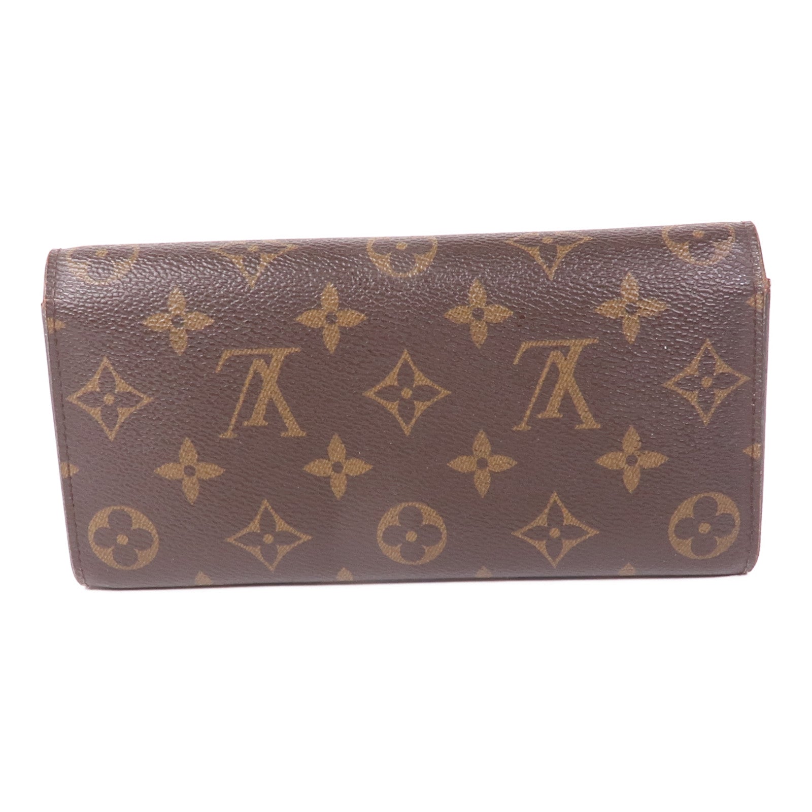 LOUIS VUITTON Monogram Emilie Long Wallet金扣長錢包