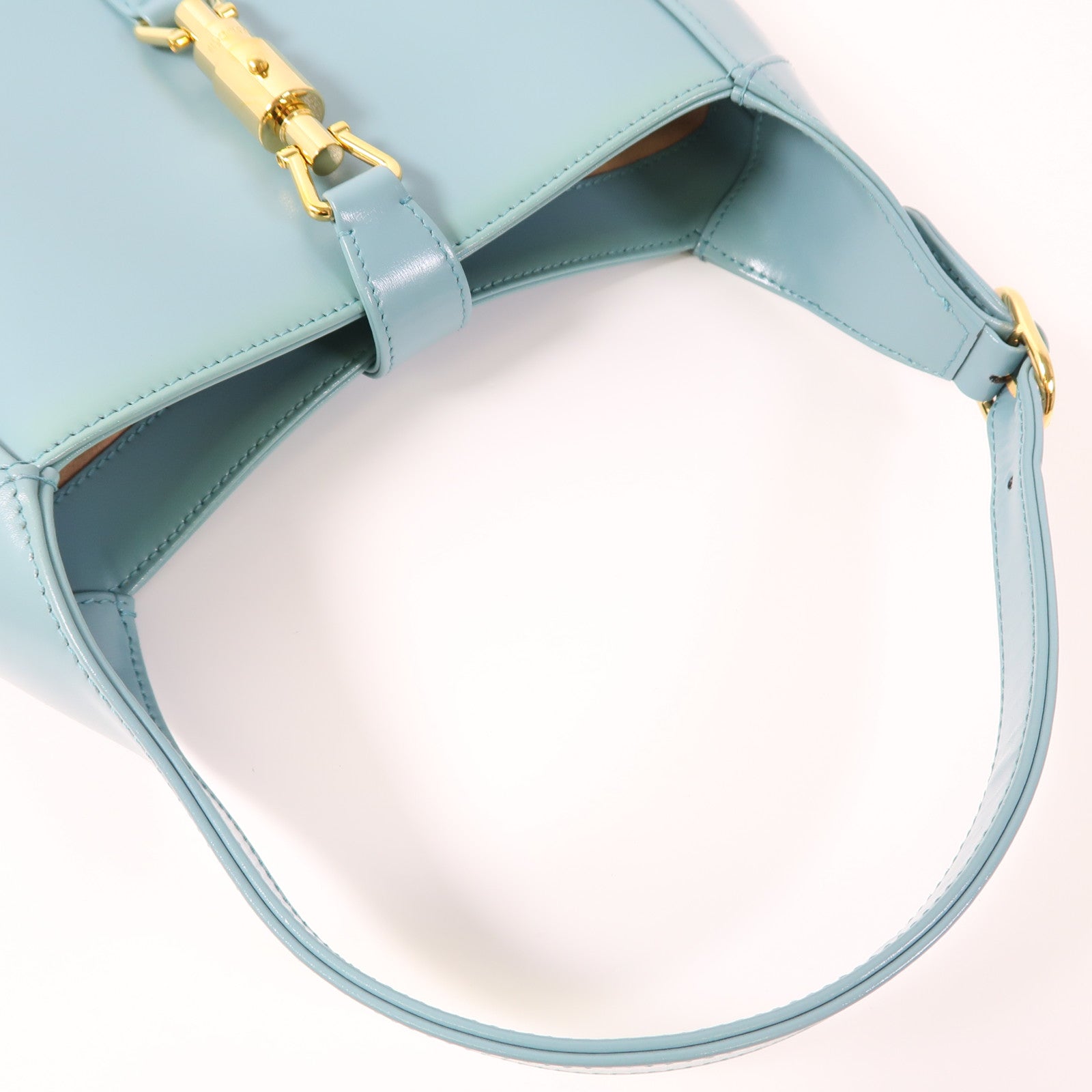 GUCCI 牛皮皮革Shoulder Bag金扣肩背袋