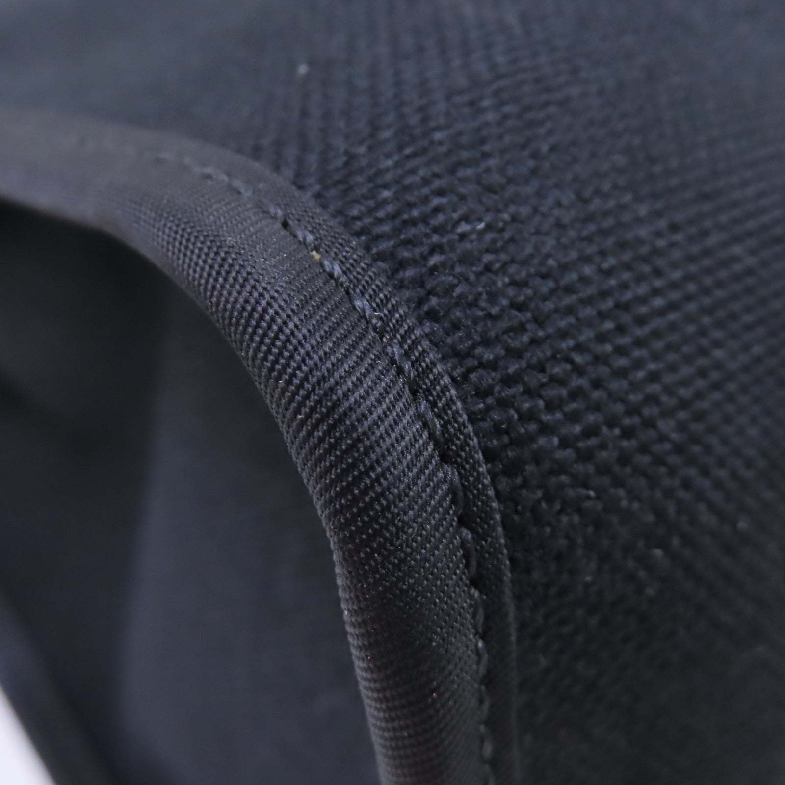 HERMES 帆布Herbag PM 2Way Shoulder Bag銀扣手挽肩背兩用袋Noir黑色/Bleu Saphir寶石藍色