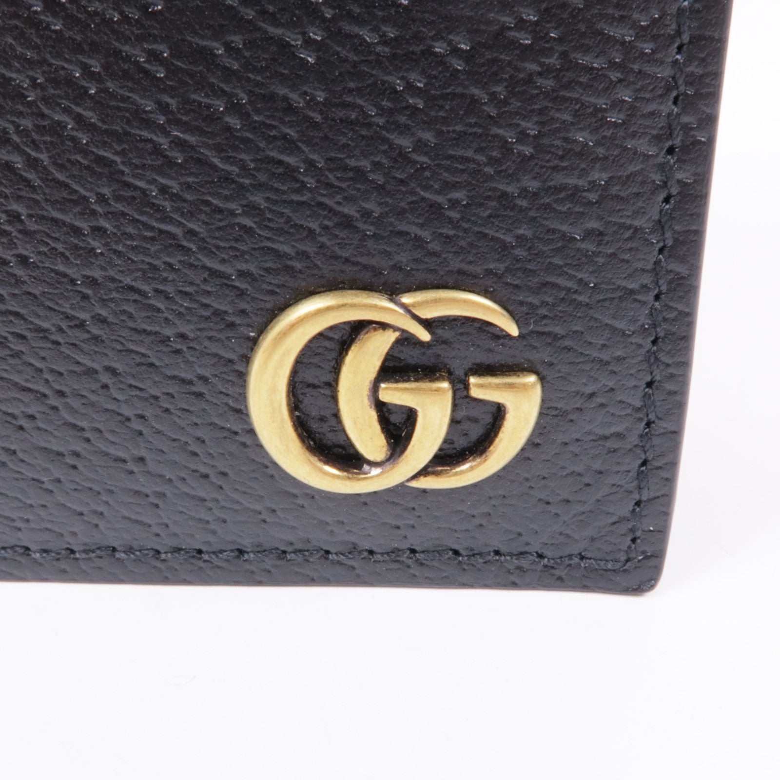 GUCCI 牛皮皮革GG Marmont Wallet金扣錢包