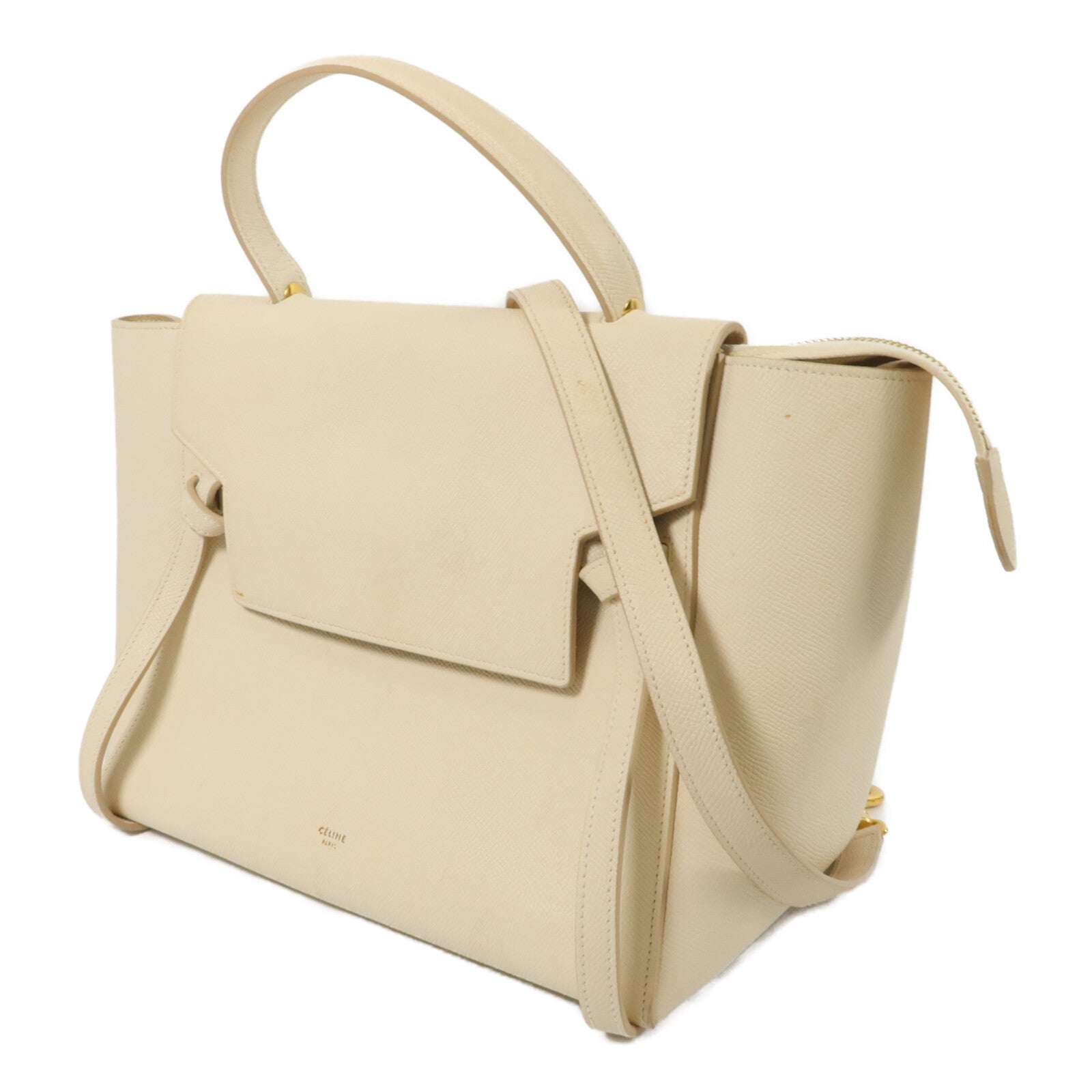 CELINE 牛皮皮革Micro Belt Bag手挽肩背兩用袋