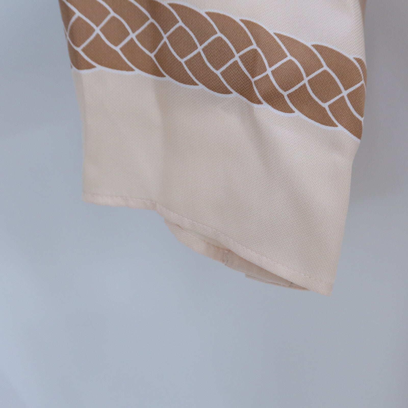 HERMES Silk Les Tambours Finesse連身裙