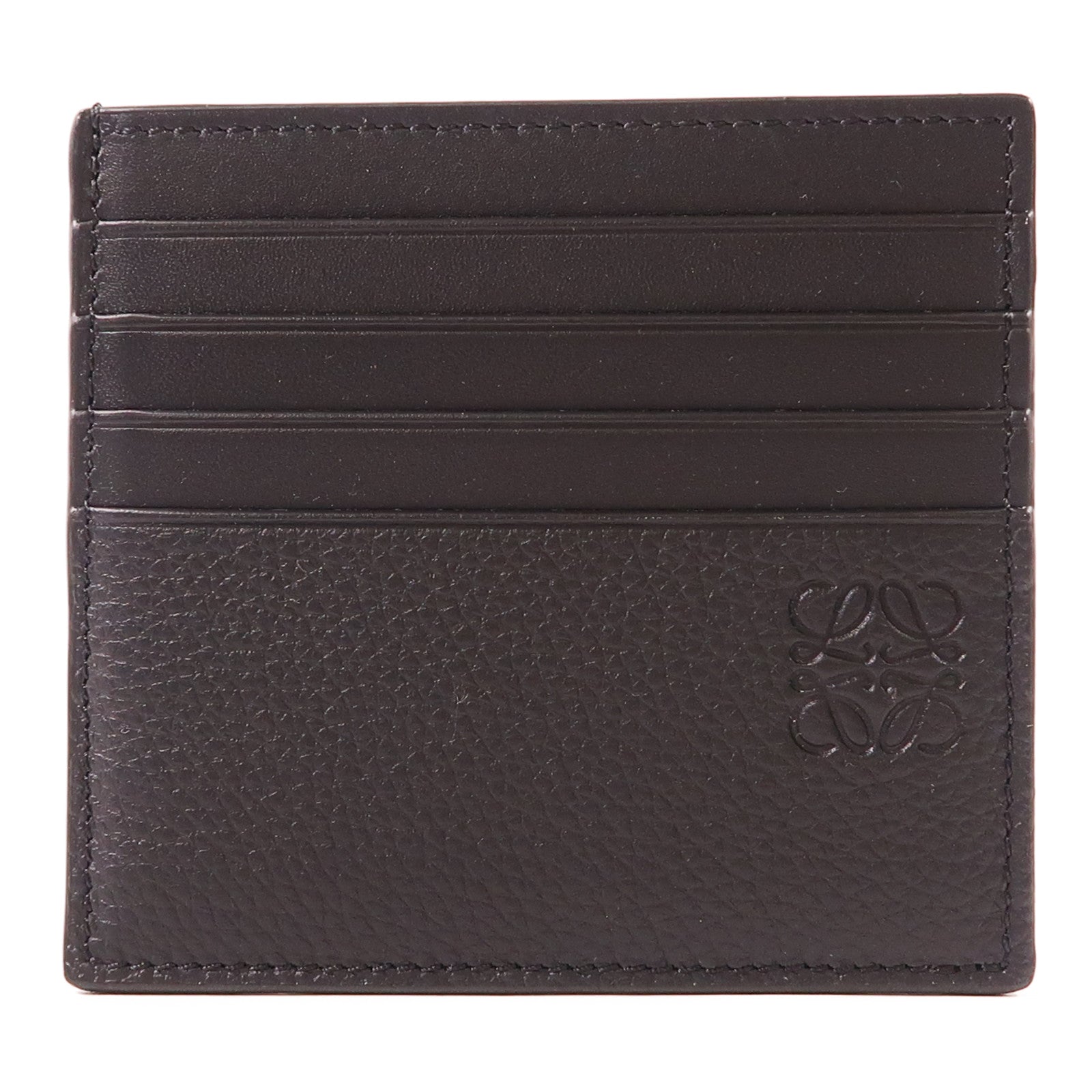 LOEWE 牛皮皮革Open Card Holder卡片套