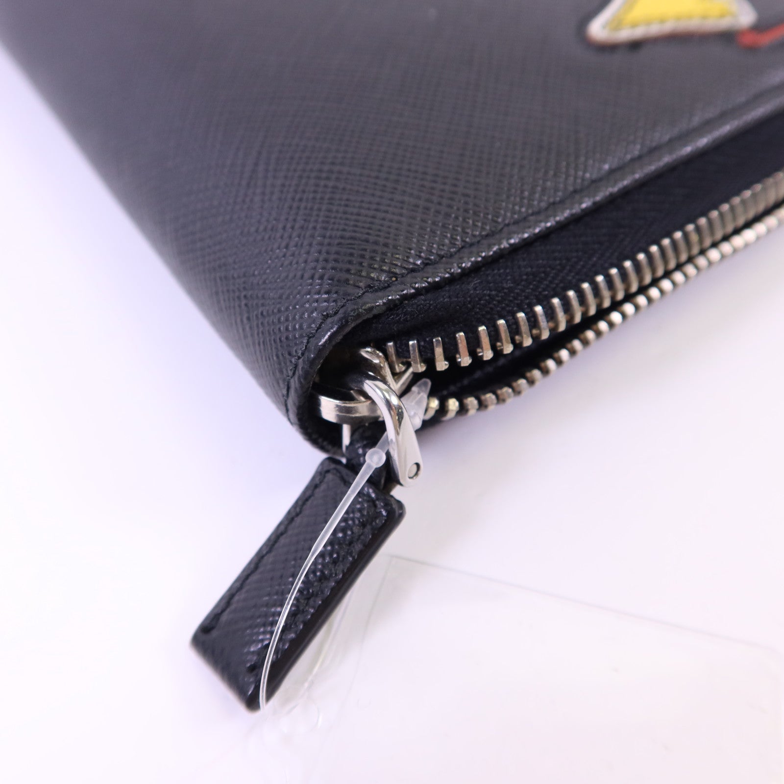 PRADA 【激減優惠】牛皮皮革Long Zip Wallet銀扣長錢包