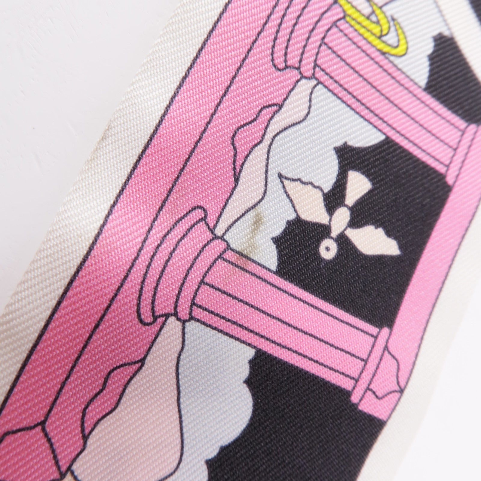 HERMES 絲質Twilly絲巾