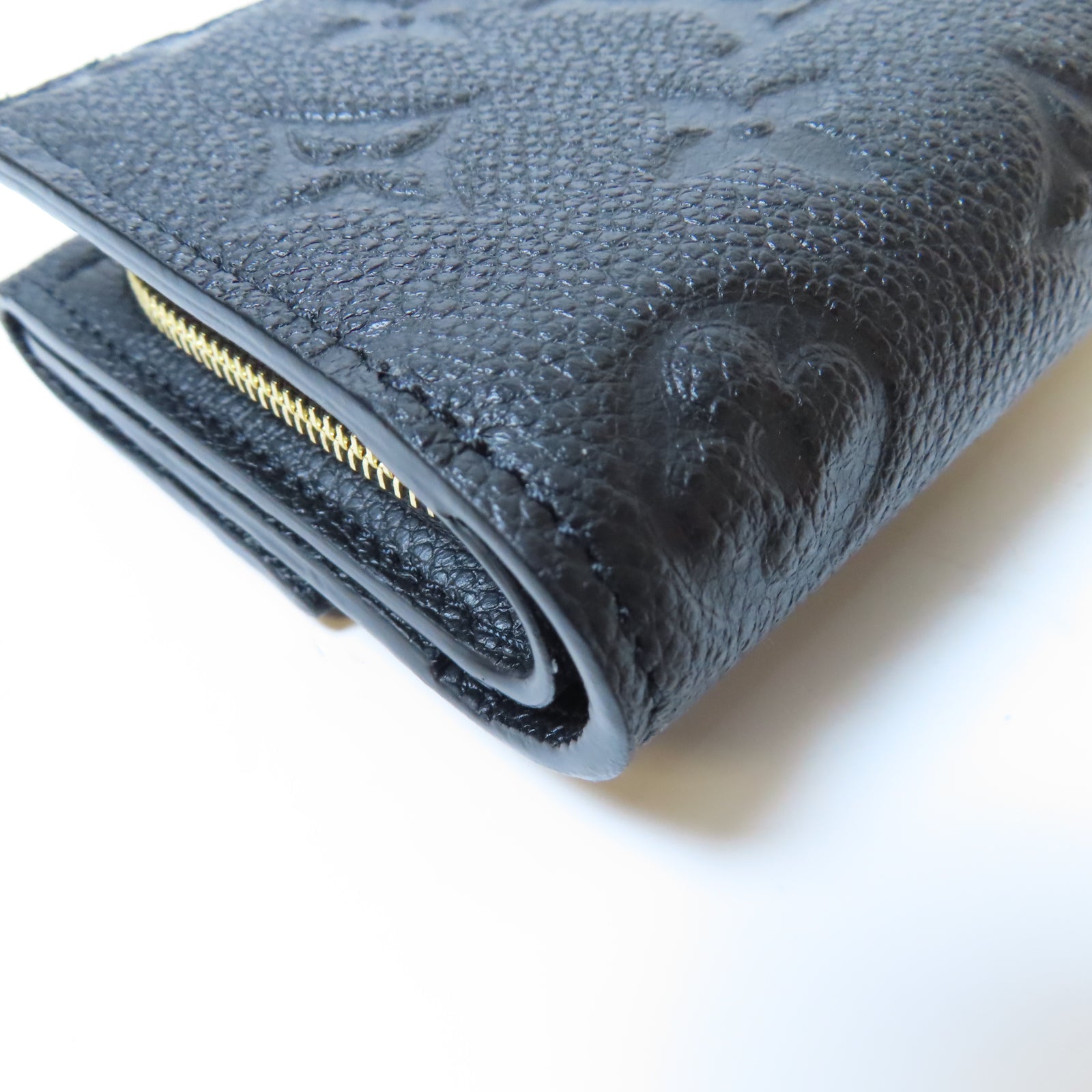LOUIS VUITTON 【激減優惠】Monogram Empreinte Metis Wallet金扣錢包黑色