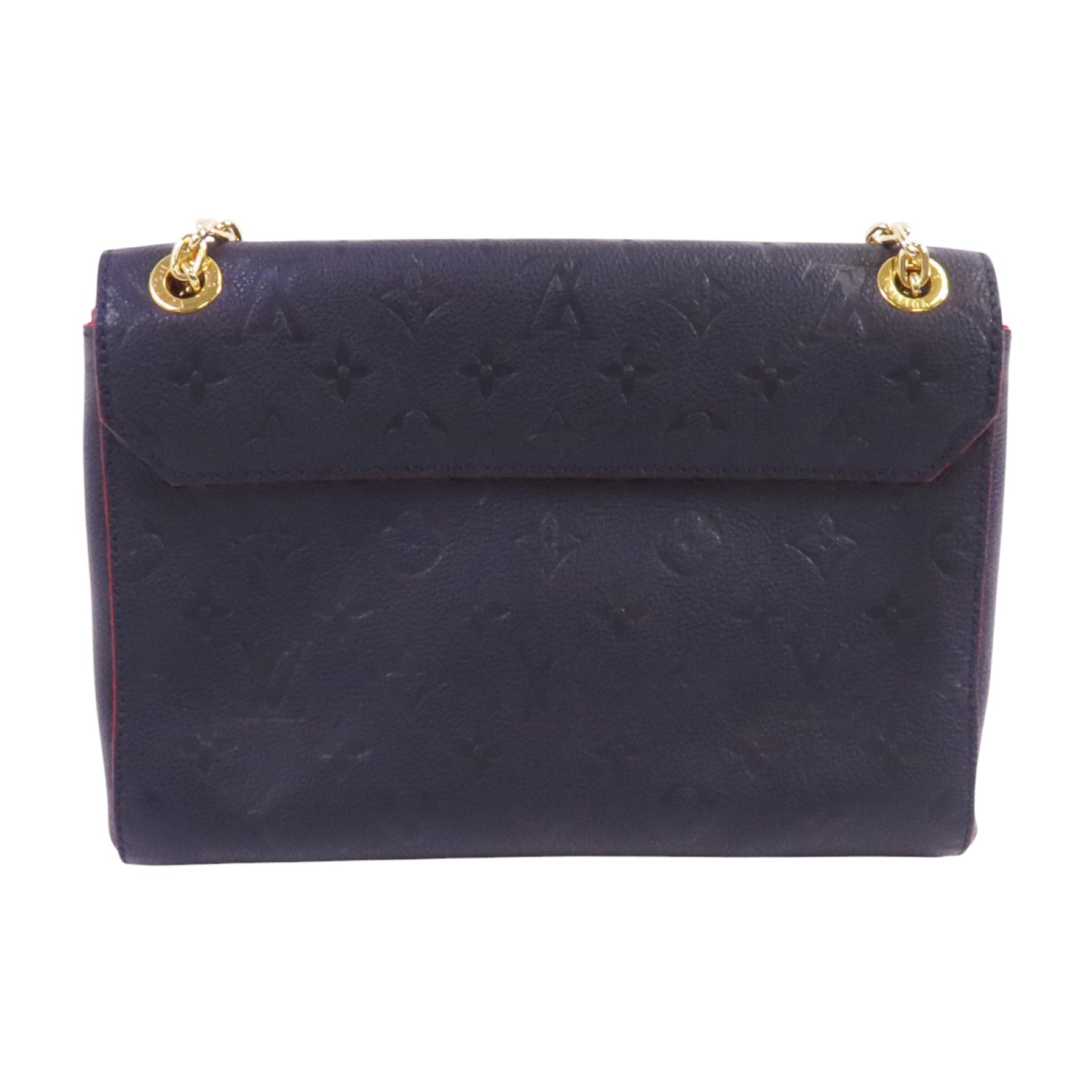 LOUIS VUITTON Monogram Empreinte Vavin PM金扣鏈帶肩背袋