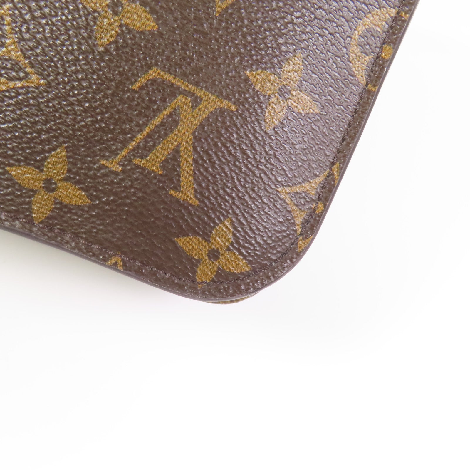 LOUIS VUITTON Monogram Patches Pochette Metis金扣手挽肩背兩用袋棕色