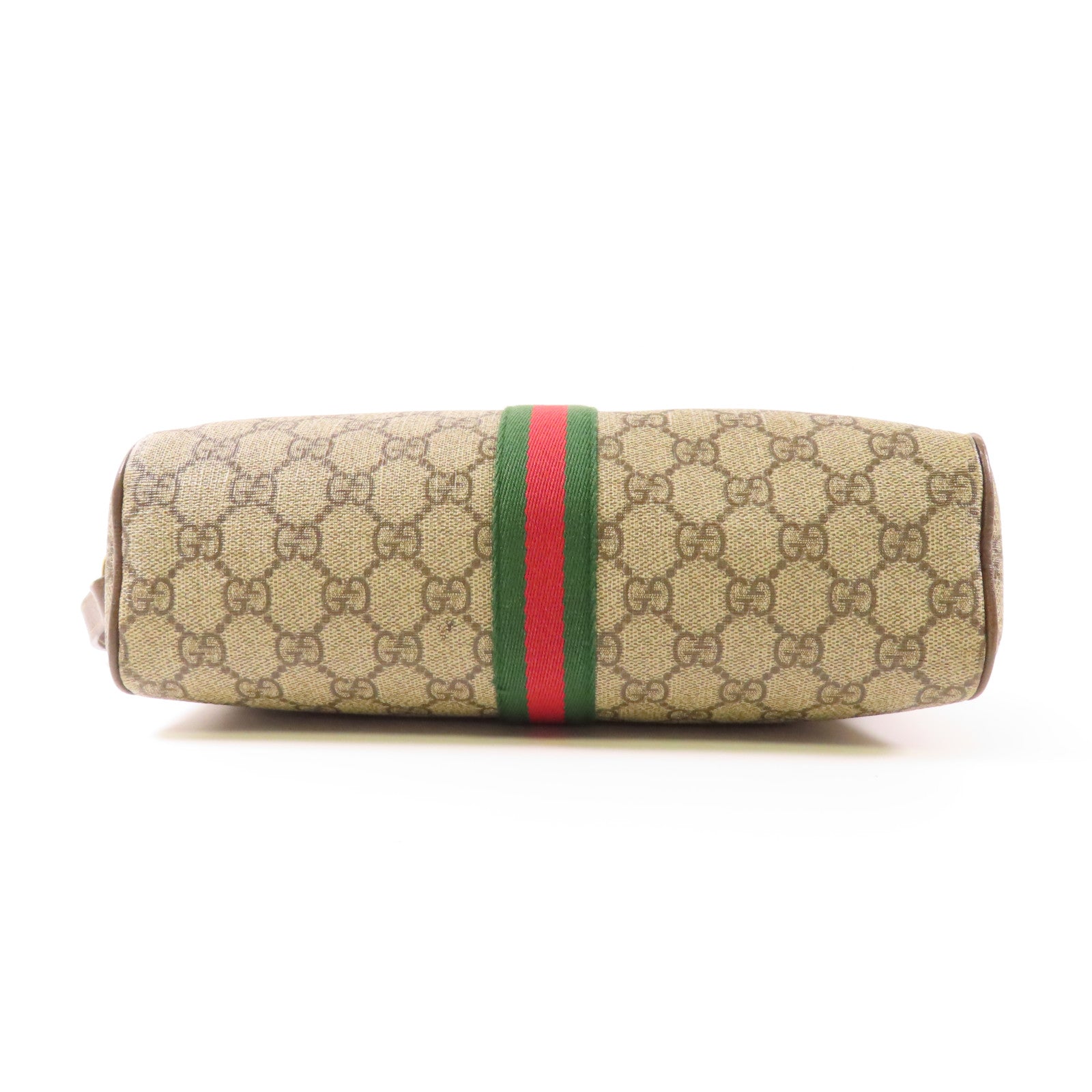 GUCCI GG GHW Ophidia Crossbody Bag Shoulder Bag 517080 Coated Canvas Brown