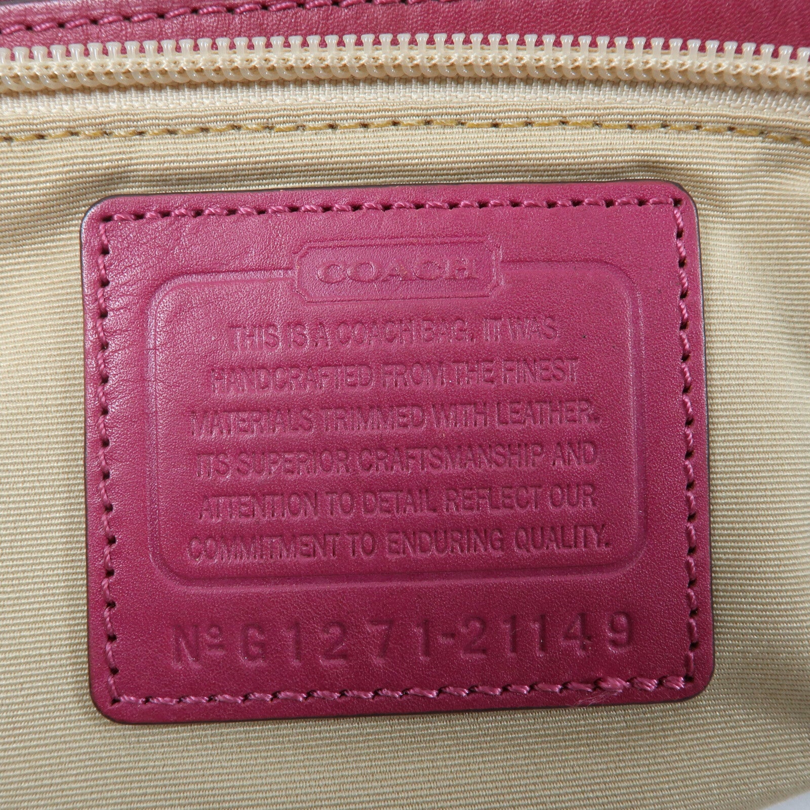 COACH 帆布Legacy Signature Duffle肩背袋