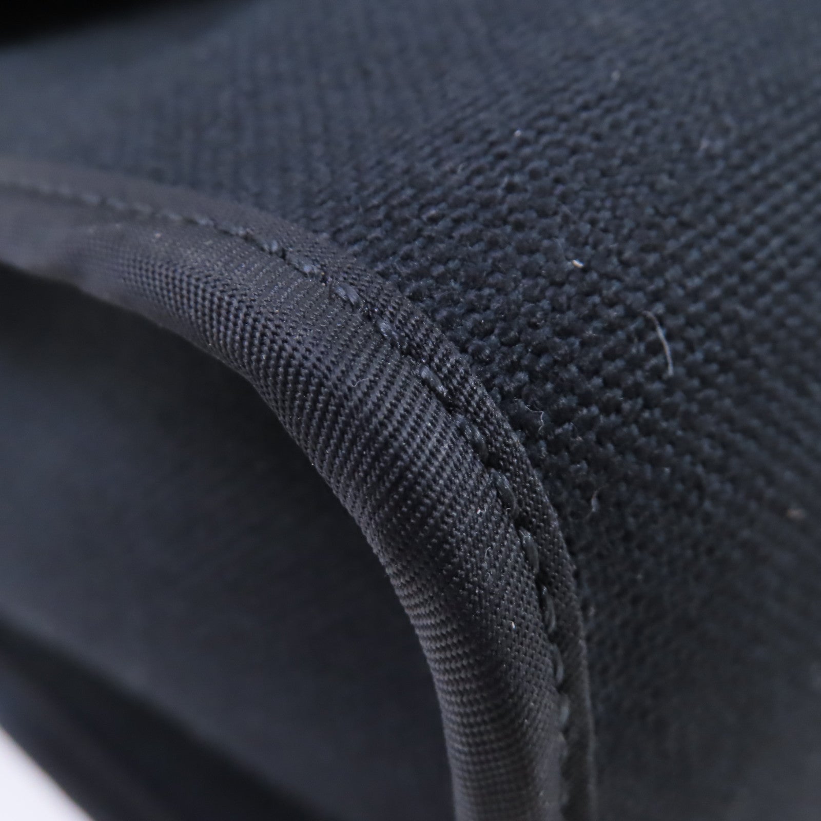 HERMES 帆布Herbag PM 2Way Shoulder Bag銀扣手挽肩背兩用袋Noir黑色/Bleu Saphir寶石藍色