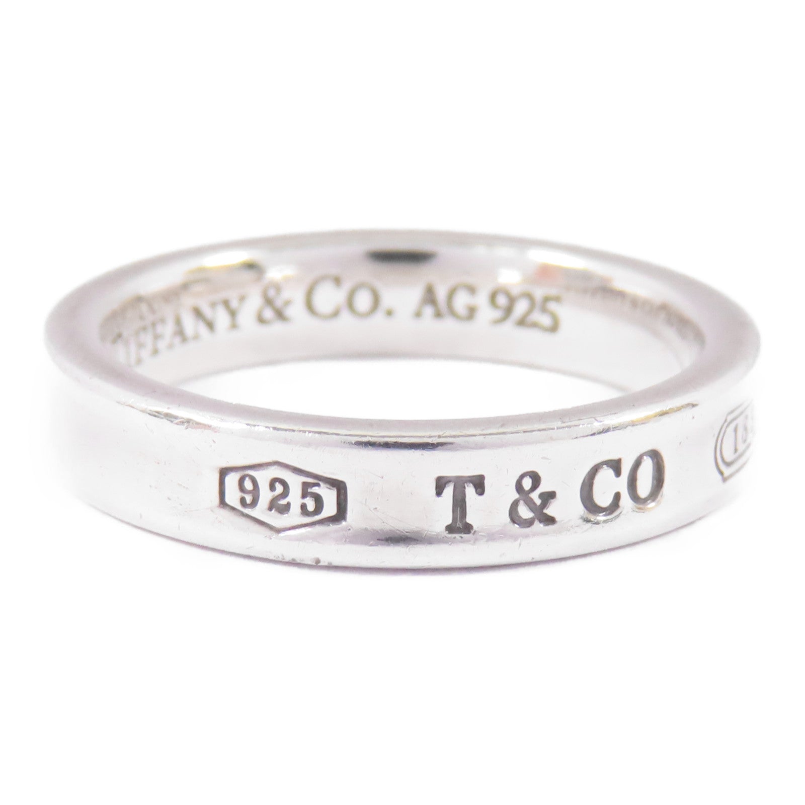 TIFFANY＆CO 925純銀1837 Ring戒指US#6.75