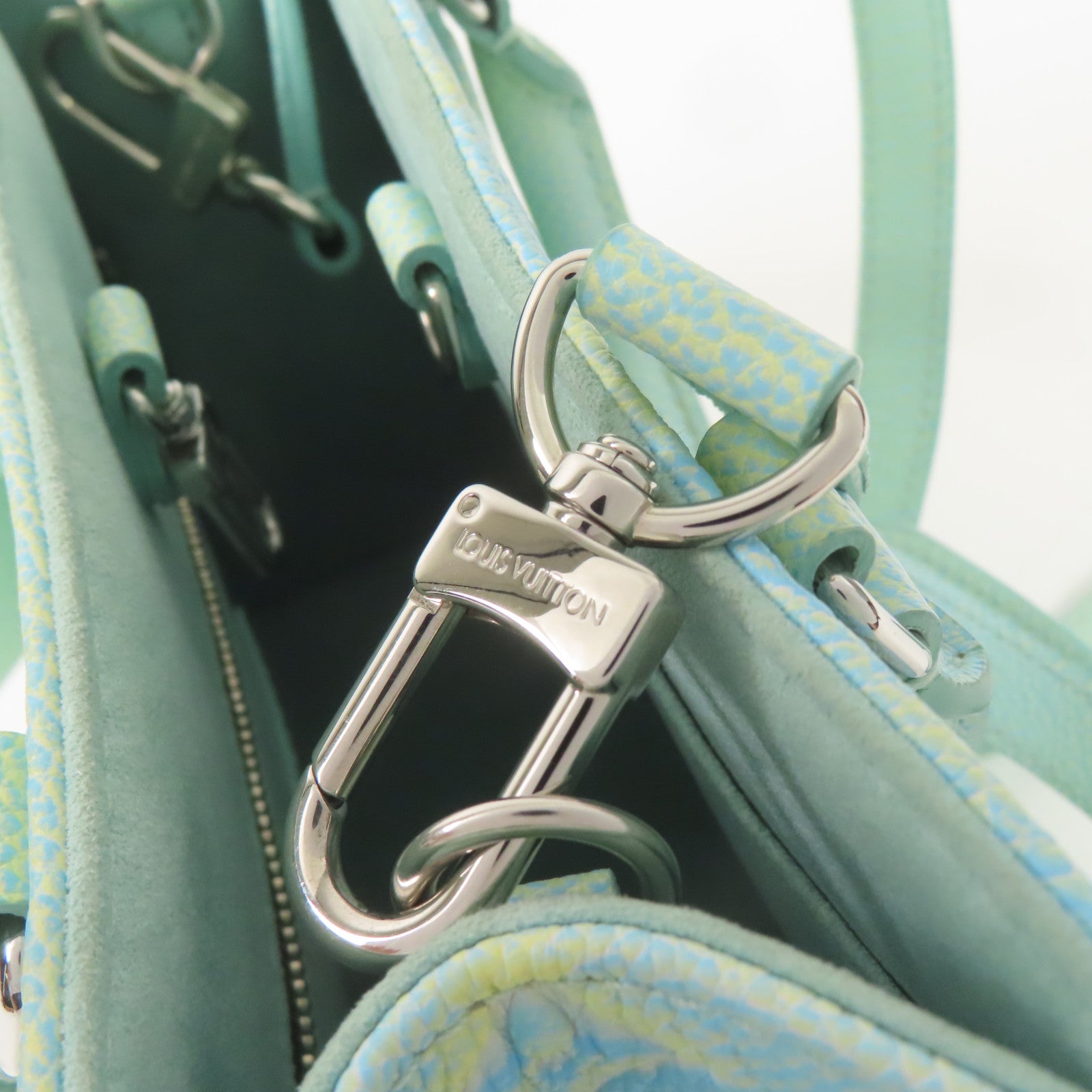 LOUIS VUITTON Monogram Empreinte OnTheGo銀扣手挽肩背兩用袋