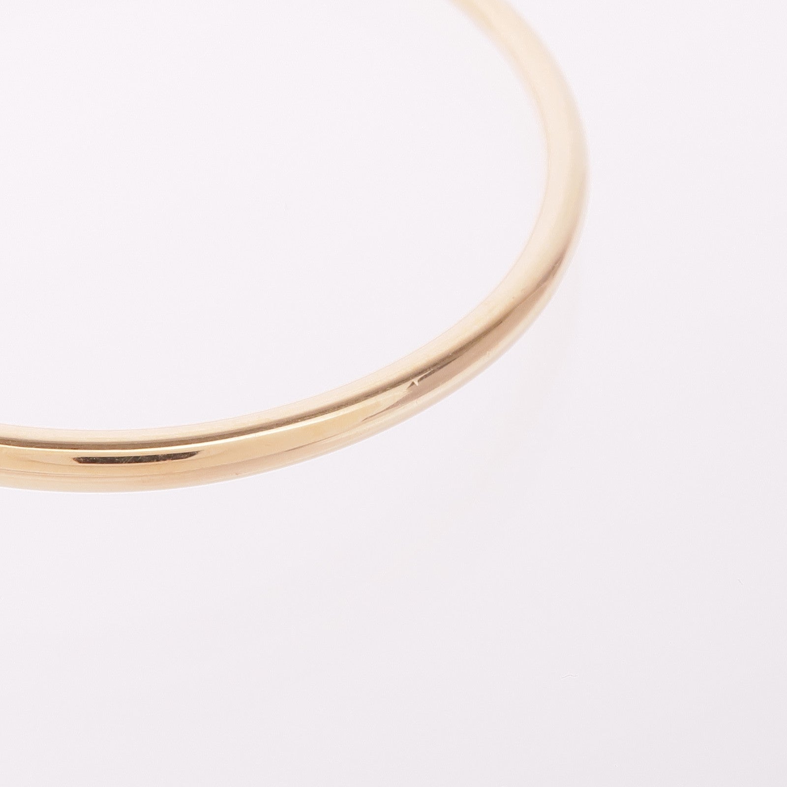 CARTIER 18K玫瑰金Juste un Clou鑽石手鐲Cartier#16