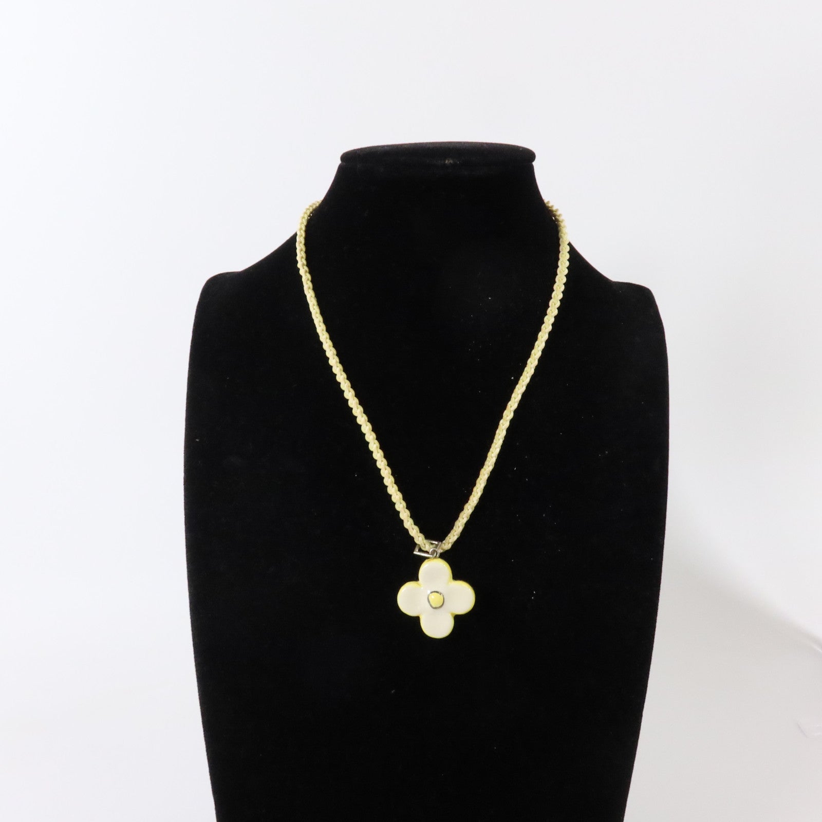 LOUIS VUITTON PVC/尼龍Collier Fleur Necklace/Bracelet項鏈/手鏈