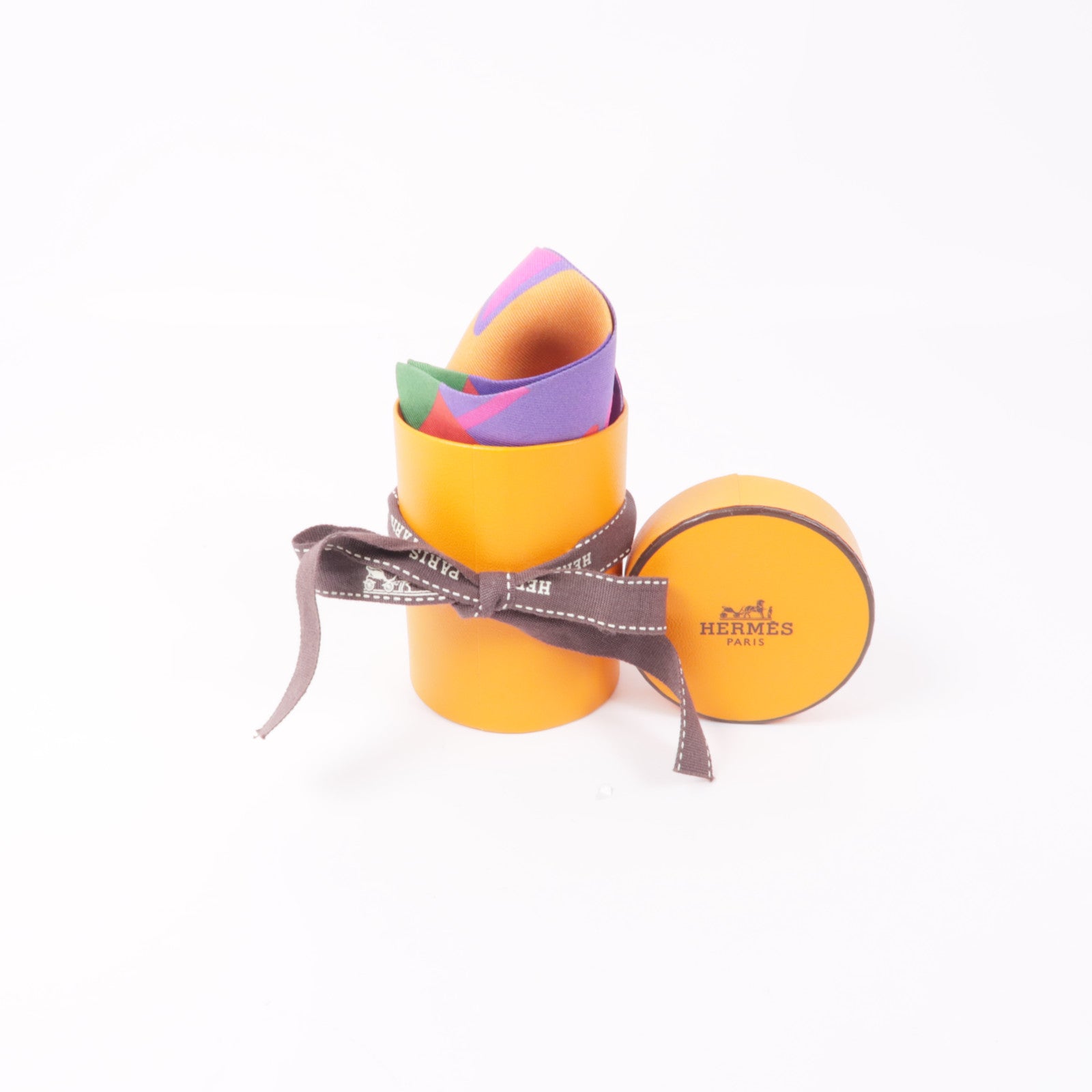 HERMES 絲質Twilly絲巾