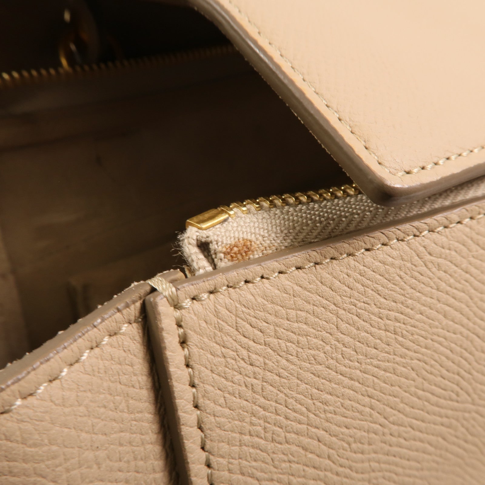 CELINE 牛皮皮革Micro Belt Bag金扣手挽肩背兩用袋