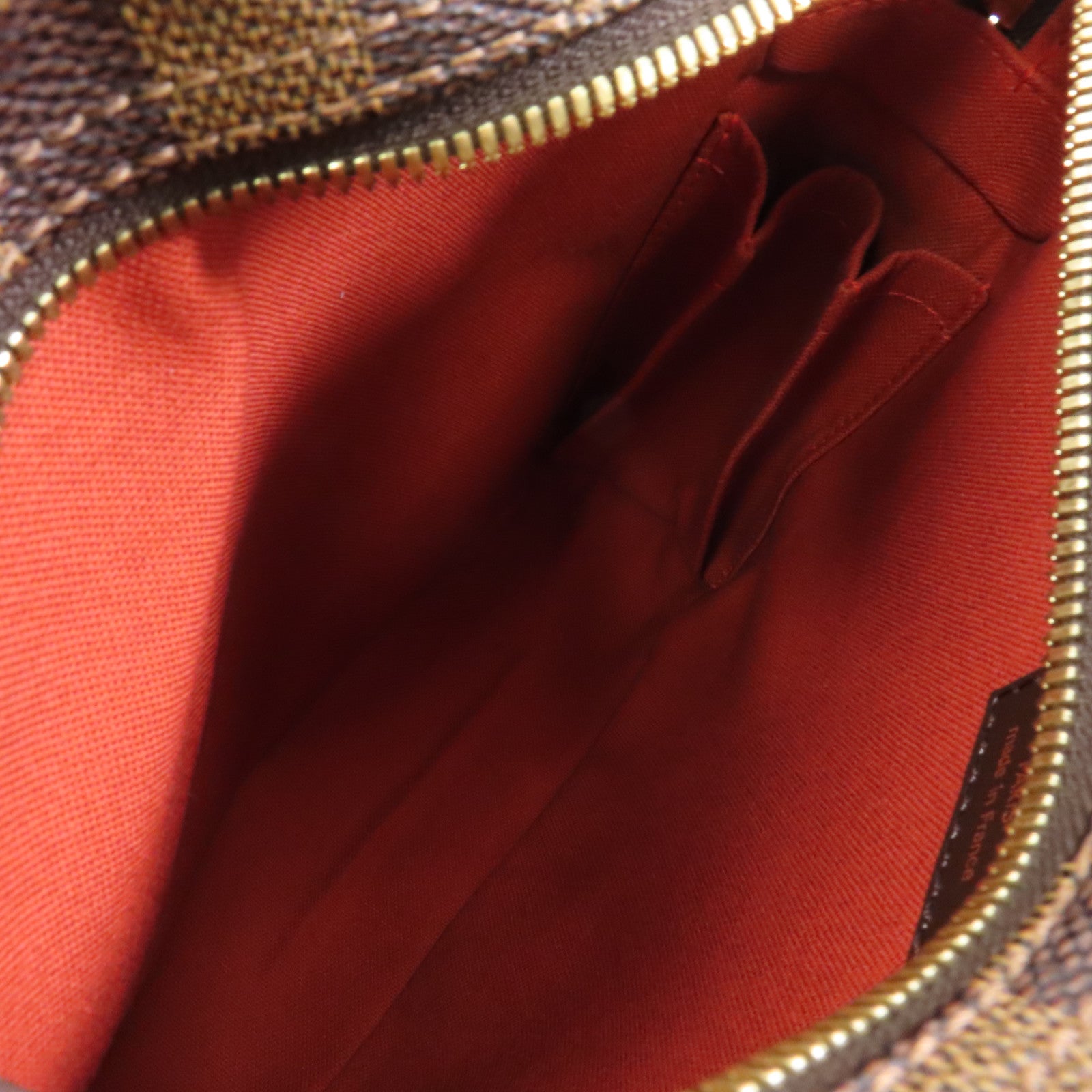 LOUIS VUITTON Damier Olav PM金扣肩背袋啡色