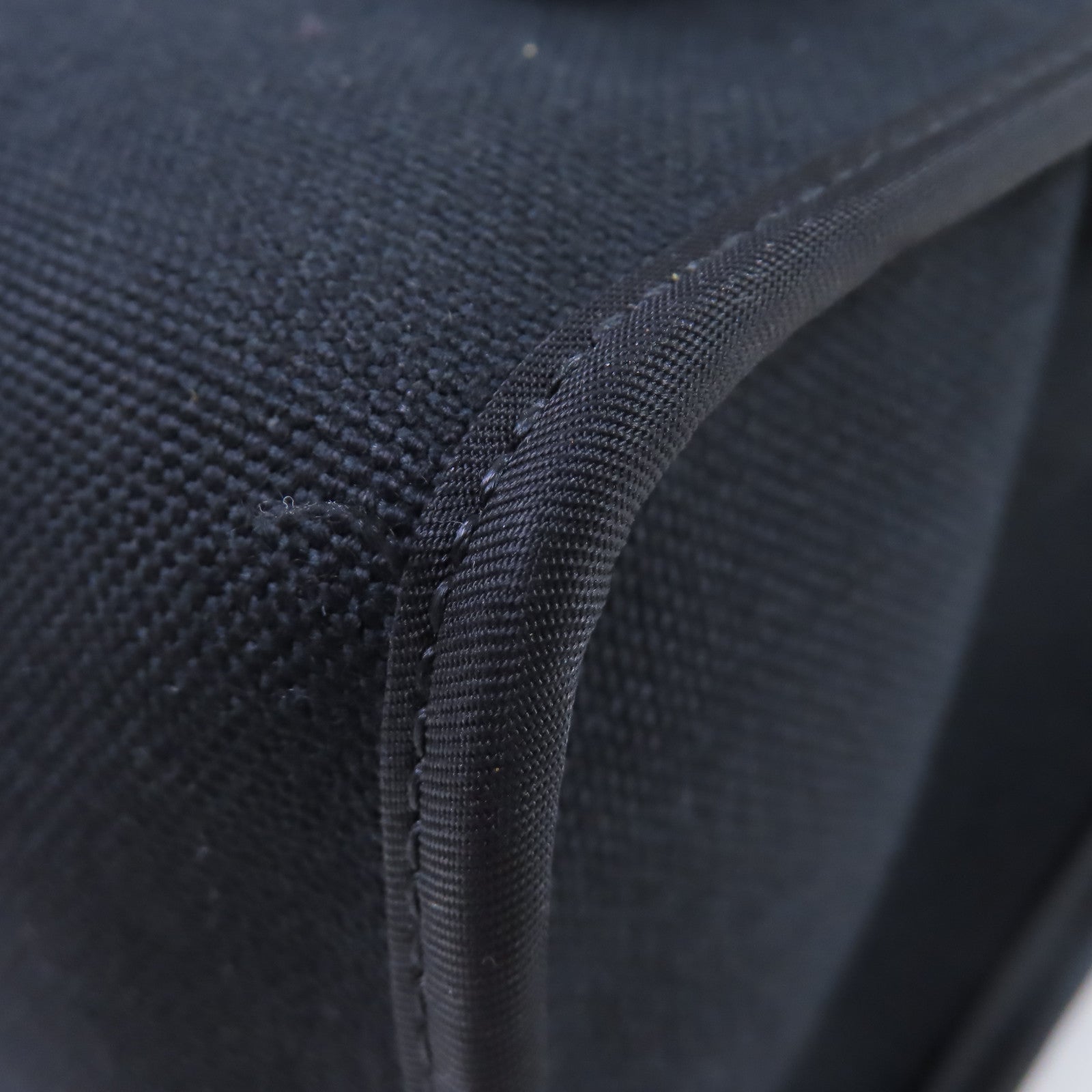 HERMES 帆布Herbag PM 2Way Shoulder Bag銀扣手挽肩背兩用袋Noir黑色/Bleu Saphir寶石藍色
