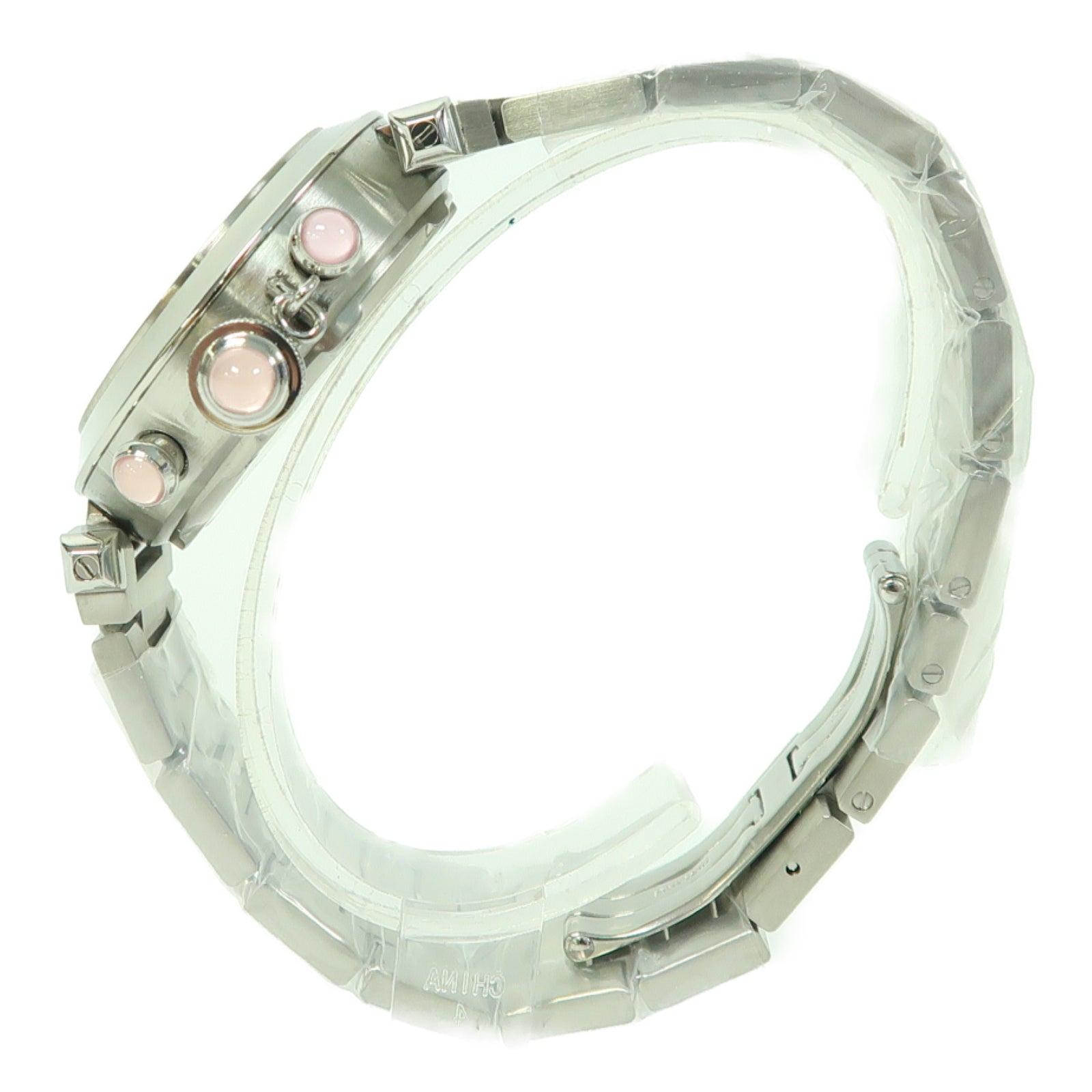 CARTIER Pasha C不鏽鋼手錶自動機芯銀色