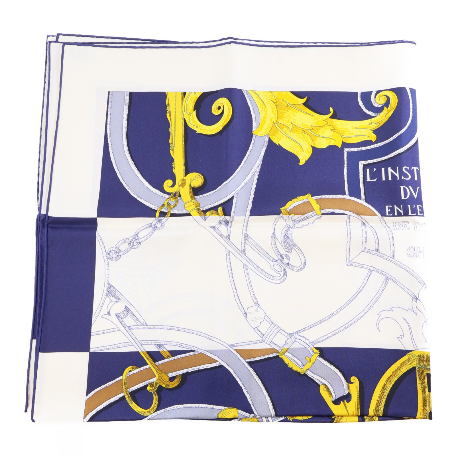 HERMES 絲質Scarf絲巾彩色