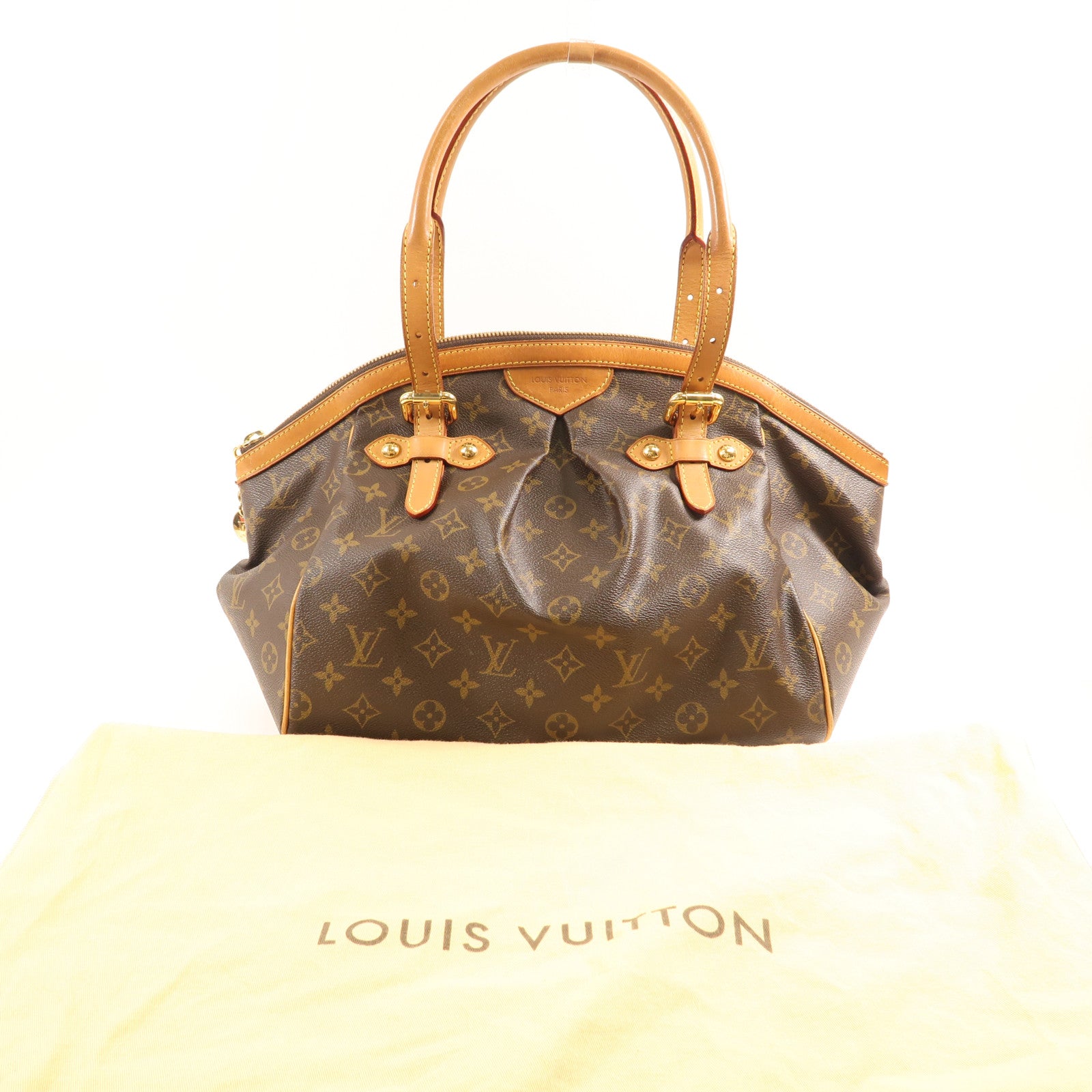 LOUIS VUITTON Monogram Tivoli GM金扣肩背袋