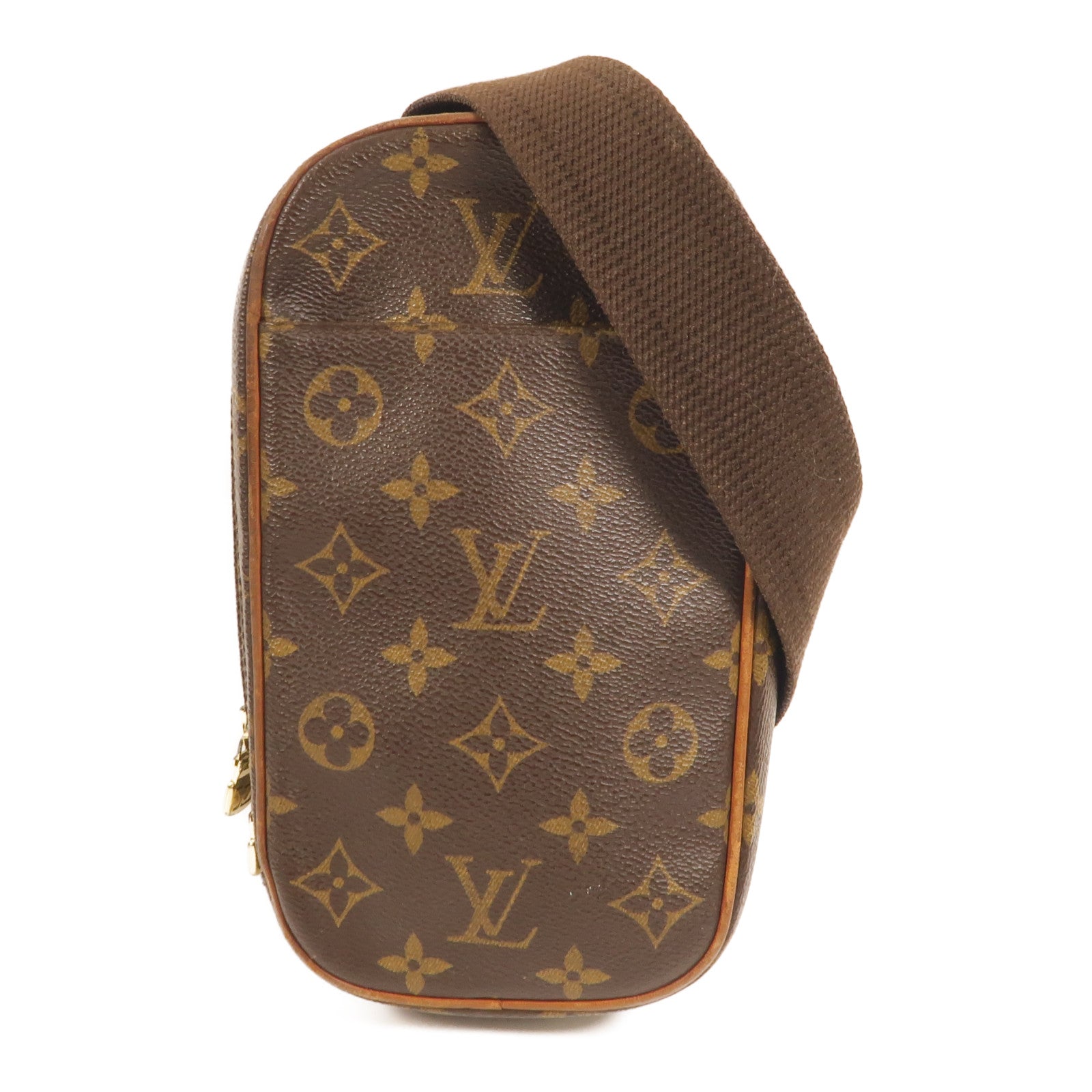 LOUIS VUITTON Monogram Pochette Gange金扣肩背袋
