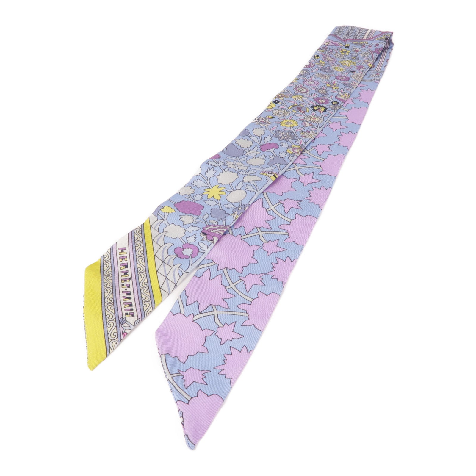 HERMES 絲質Twilly絲巾